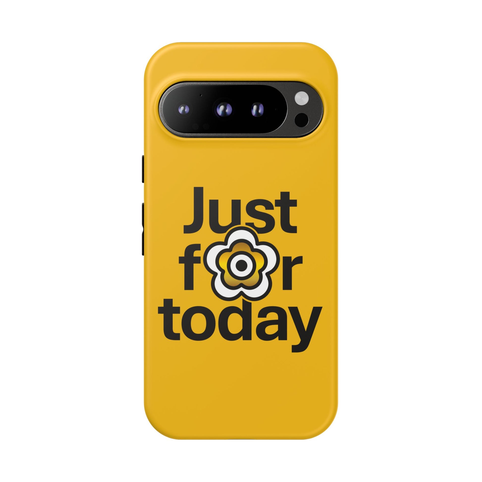 P🌺🌺P2Poppies Just for Today Google Phone Case – Inspirational Recovery Protection