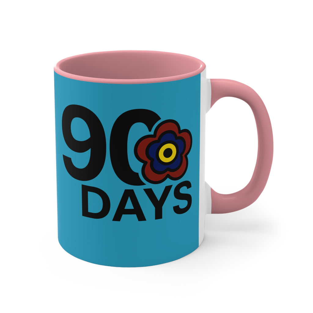 P🌺🌺P2Poppies 90 Days – Motivational Recovery Mug