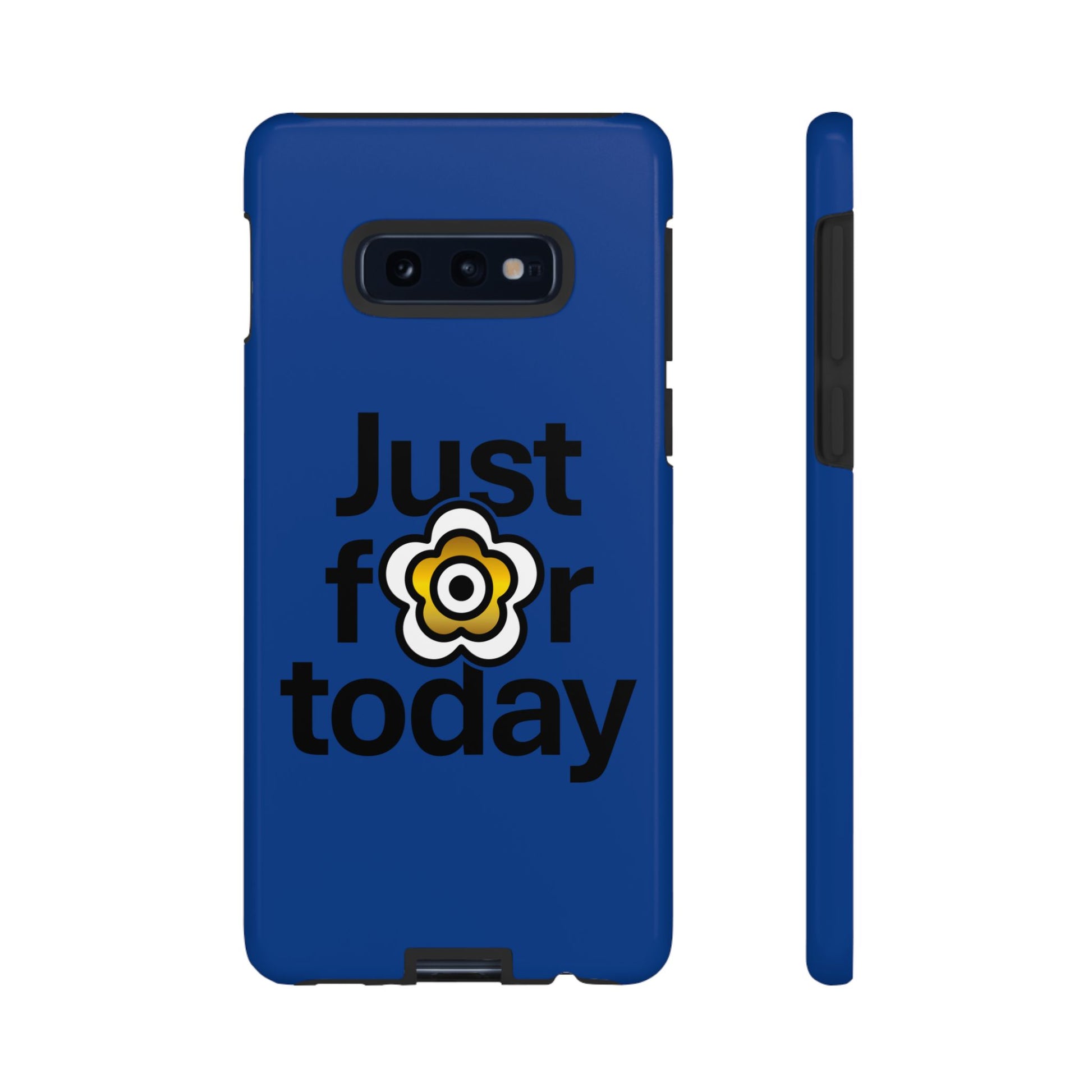 P🌺🌺P2Poppies Just for Today Samsung Phone Case – Inspirational Recovery Protection