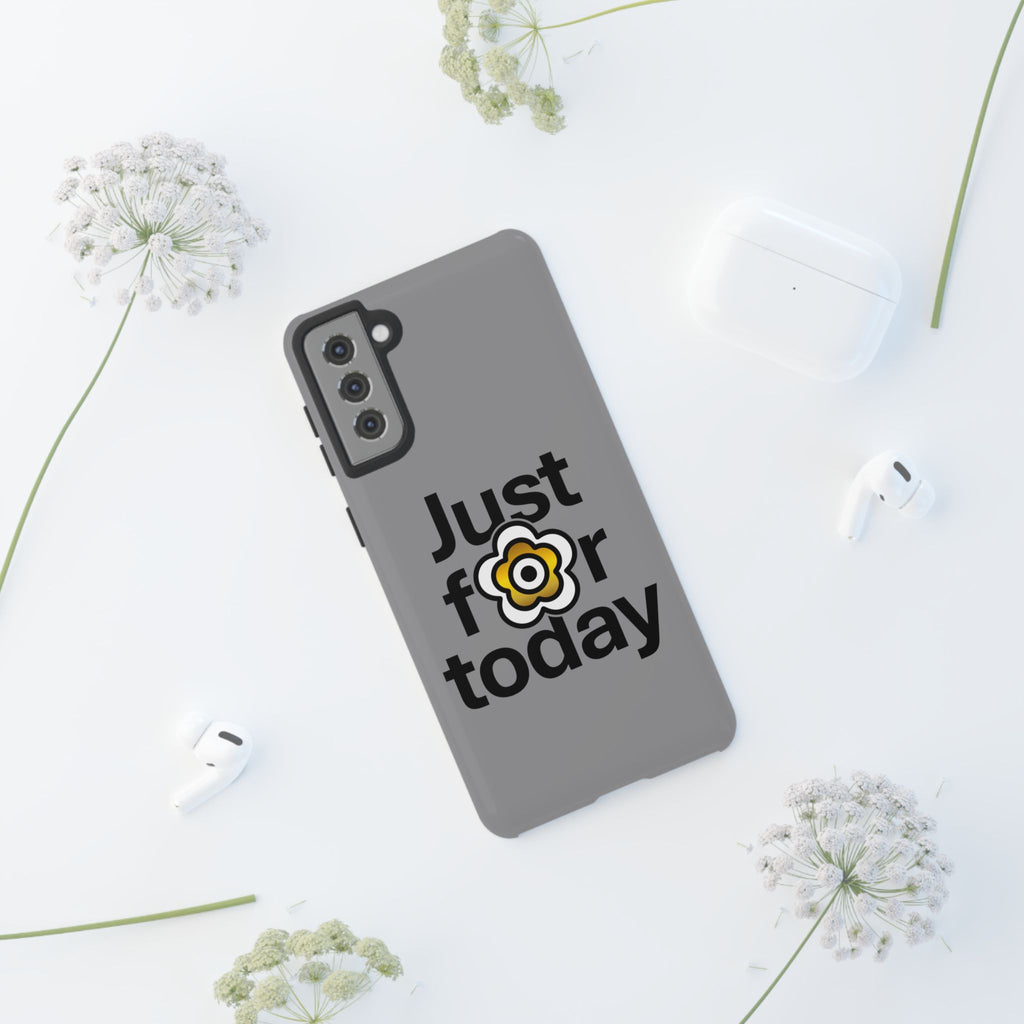 P🌺🌺P2Poppies Just for Today Samsung Phone Case – Inspirational Recovery Protection