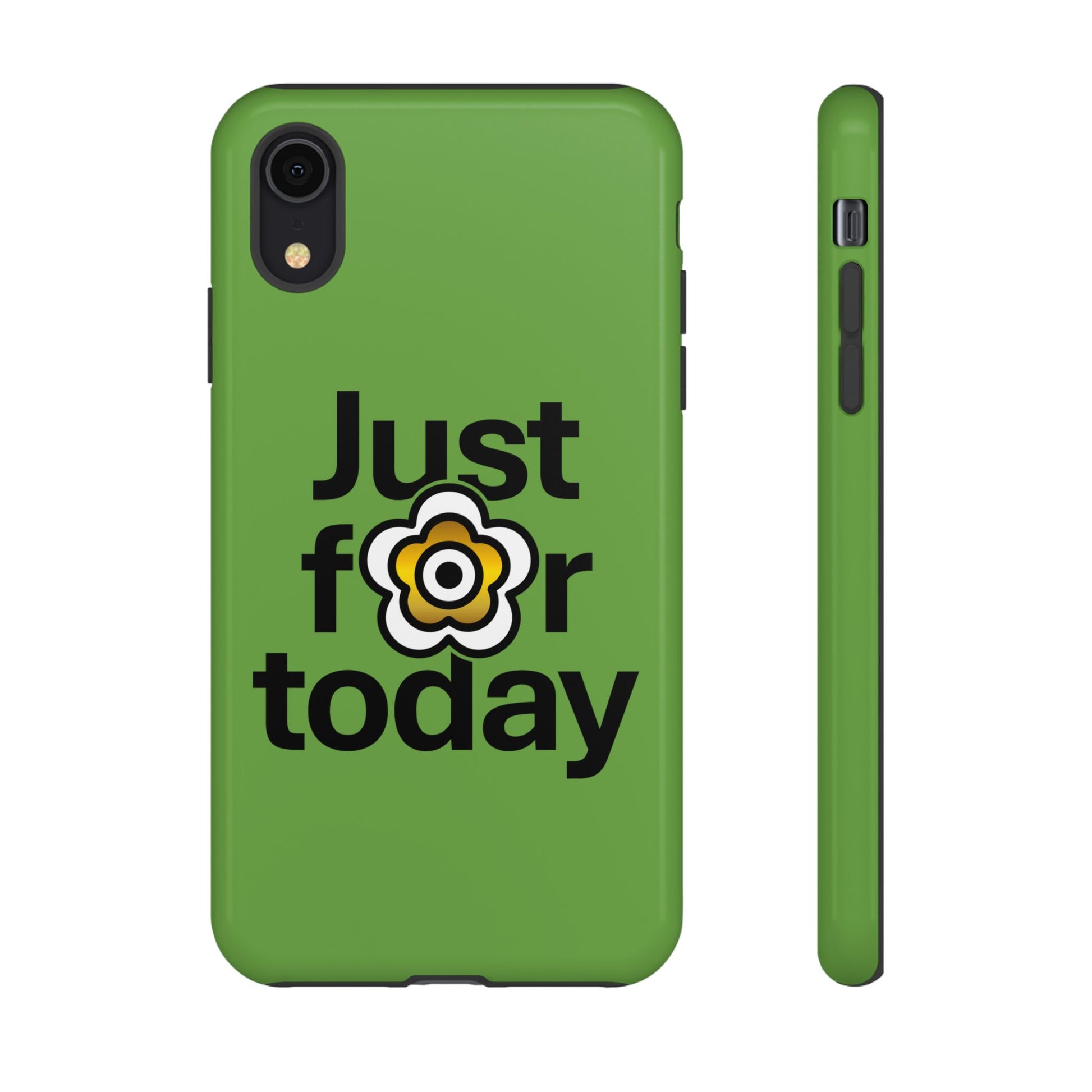 P🌺🌺P2Poppies Just for Today i-Phone Case – Inspirational Recovery Protection