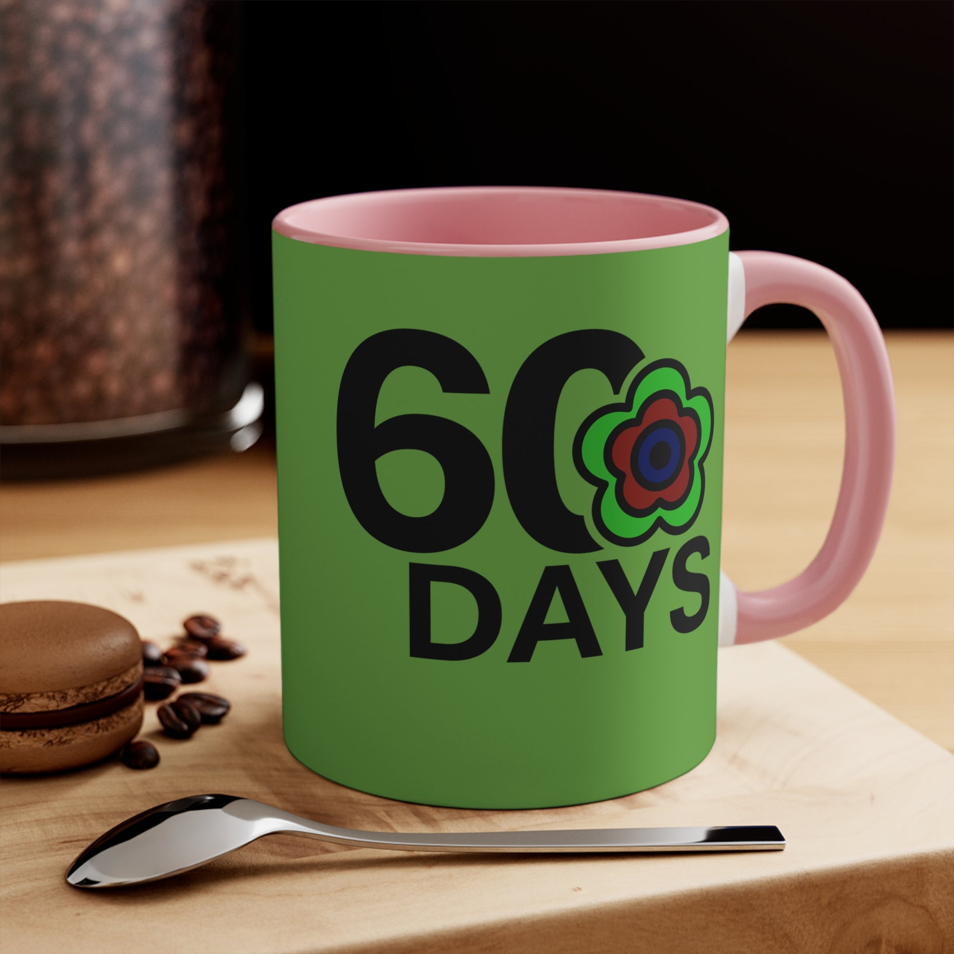 P🌺🌺P2Poppies 60 Days – Motivational Recovery Mug