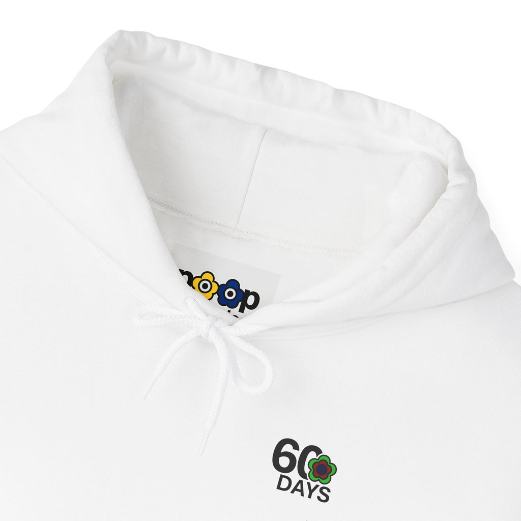 P🌺🌺P2Poppies 60 Days Sober Hoodie – Recovery Milestone Sweatshirt