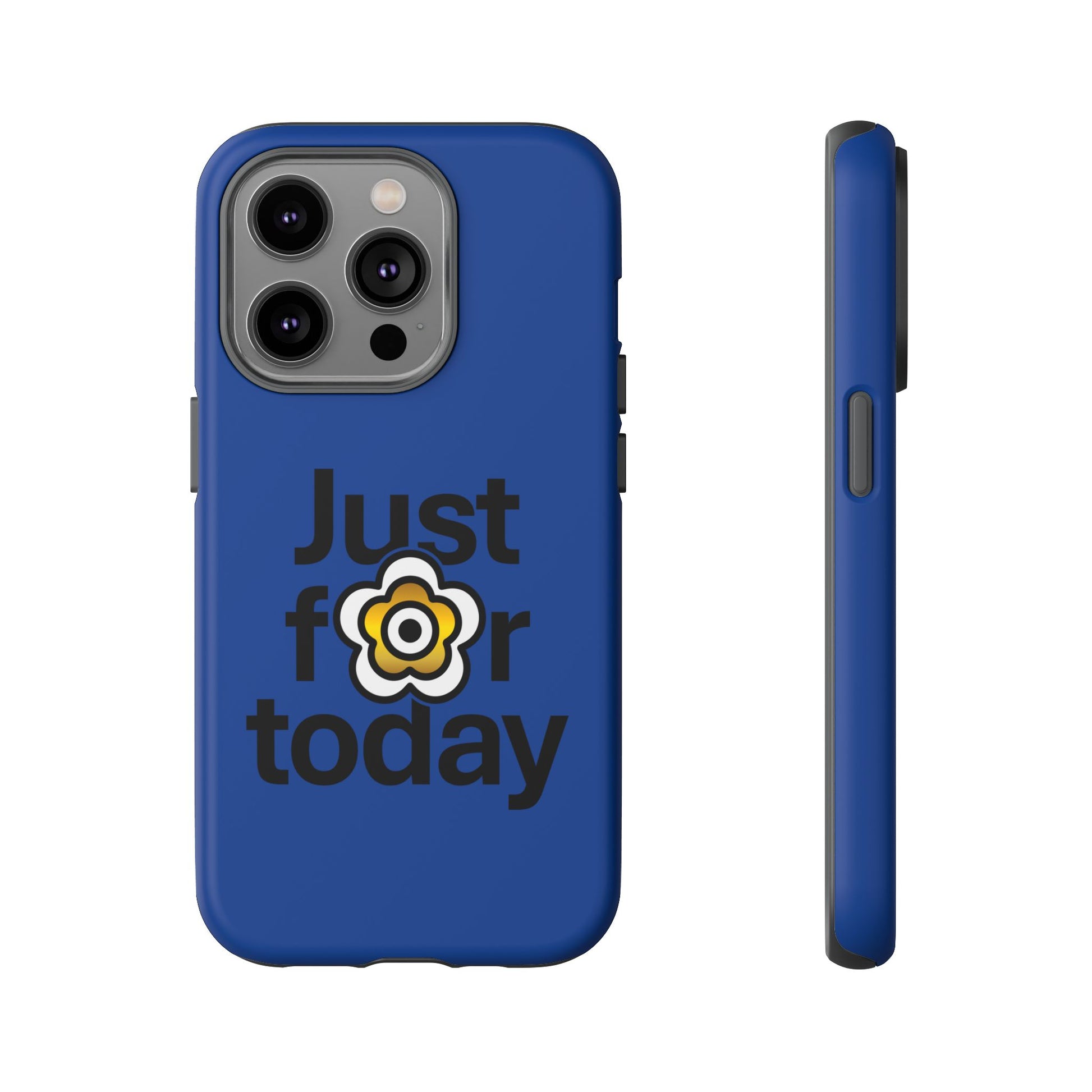 P🌺🌺P2Poppies Just for Today i-Phone Case – Inspirational Recovery Protection