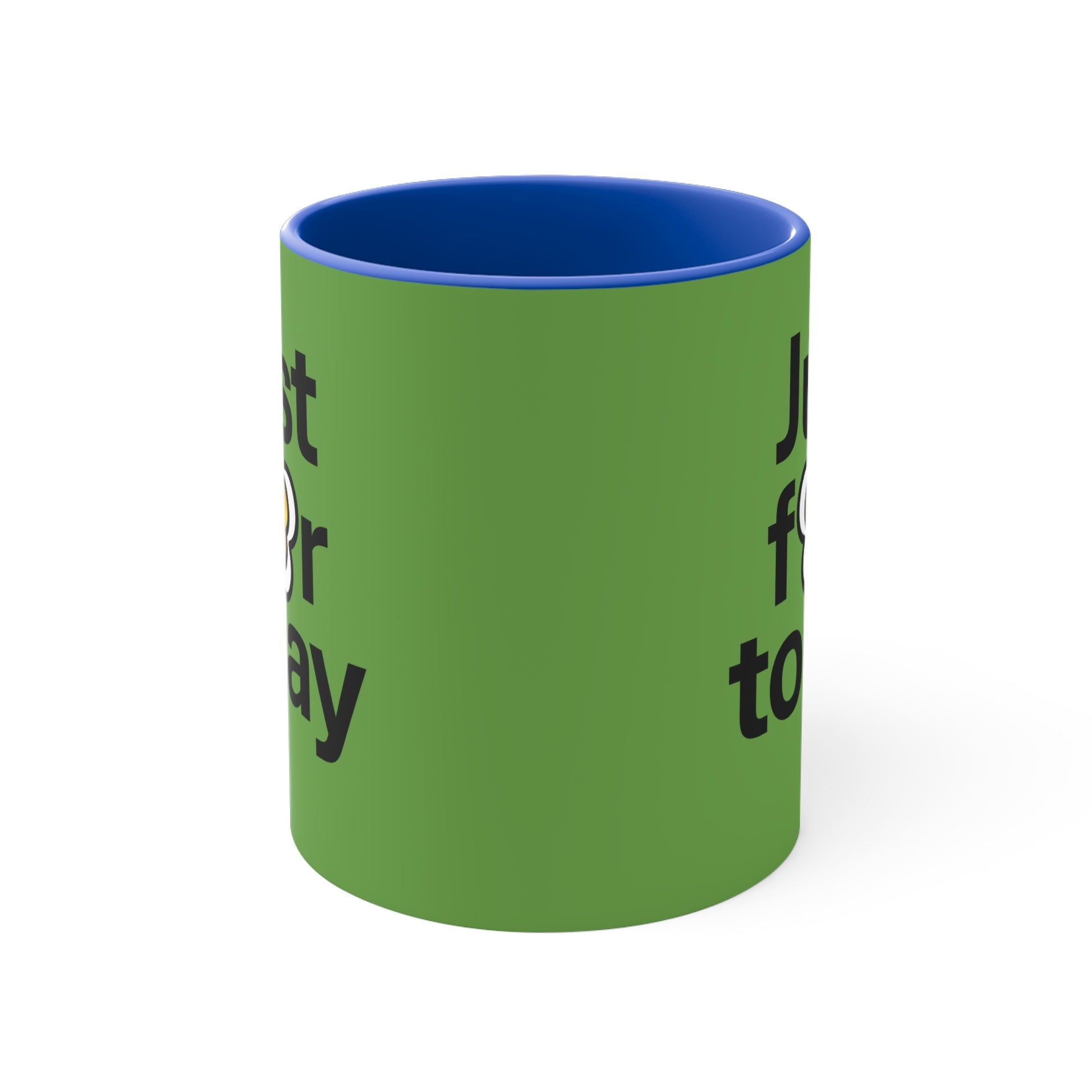 P🌺🌺P2Poppies Just for Today – Motivational Recovery Mug