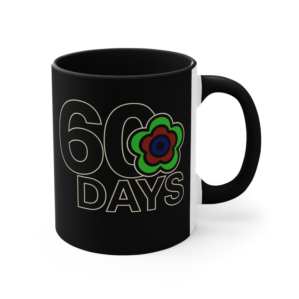 P🌺🌺P2Poppies 60 Days – Motivational Recovery Mug