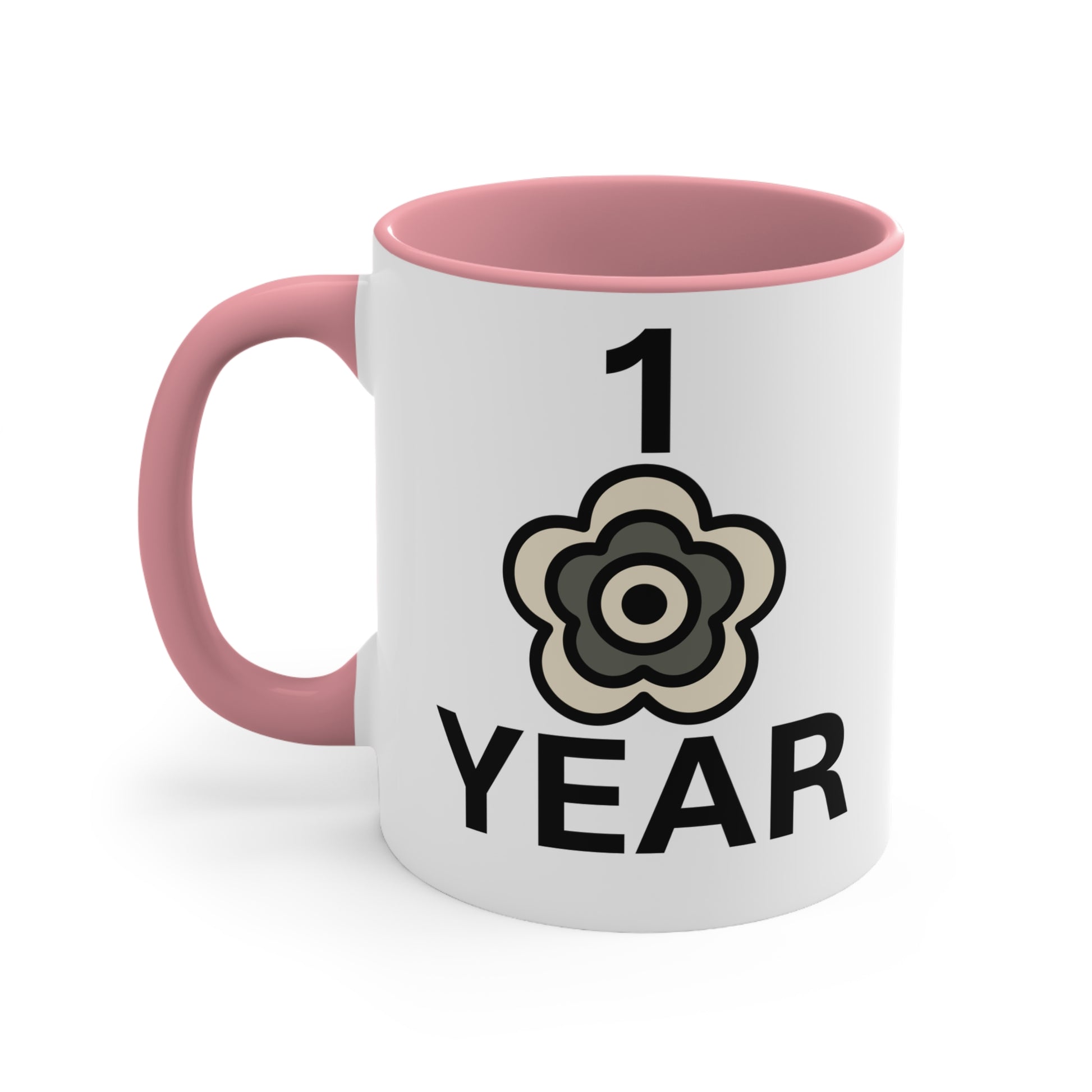 P🌺🌺P2Poppies 1 Year – Motivational Recovery Mug