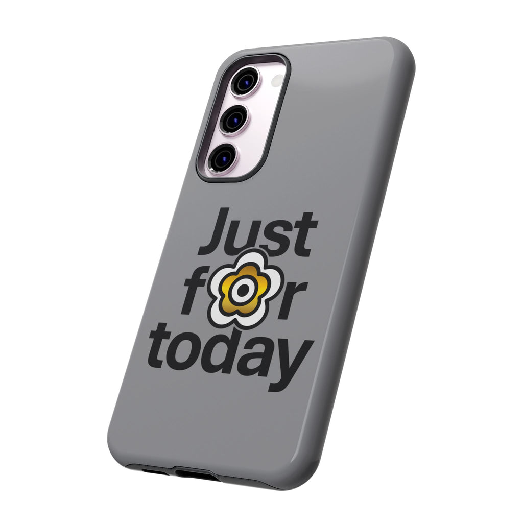 P🌺🌺P2Poppies Just for Today Samsung Phone Case – Inspirational Recovery Protection