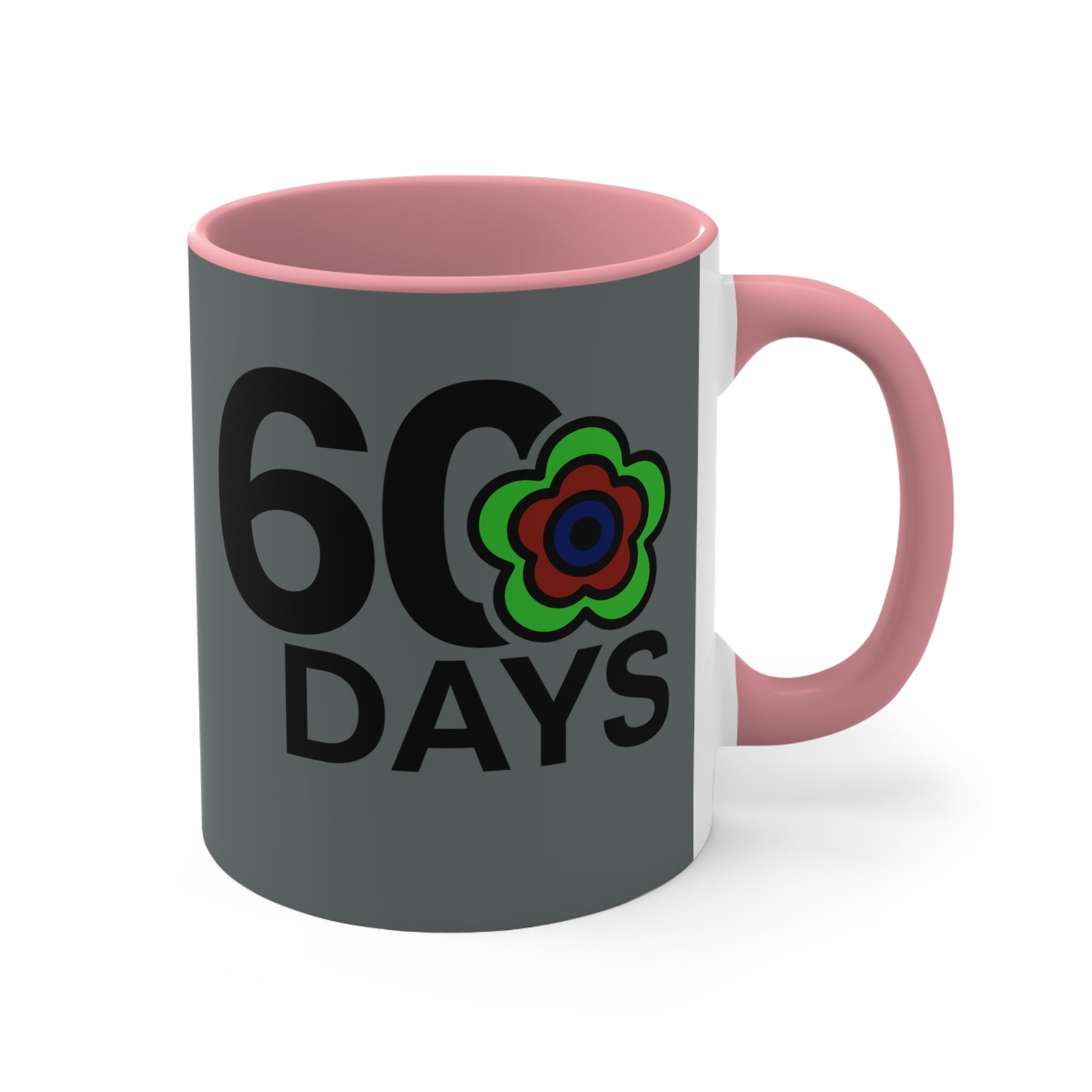 P🌺🌺P2Poppies 60 Days – Motivational Recovery Mug