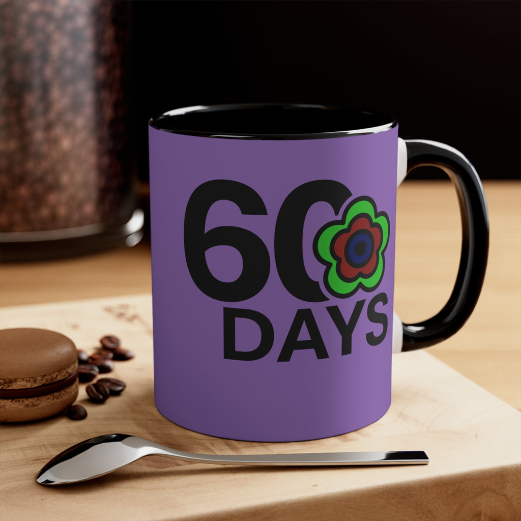 P🌺🌺P2Poppies 60 Days – Motivational Recovery Mug