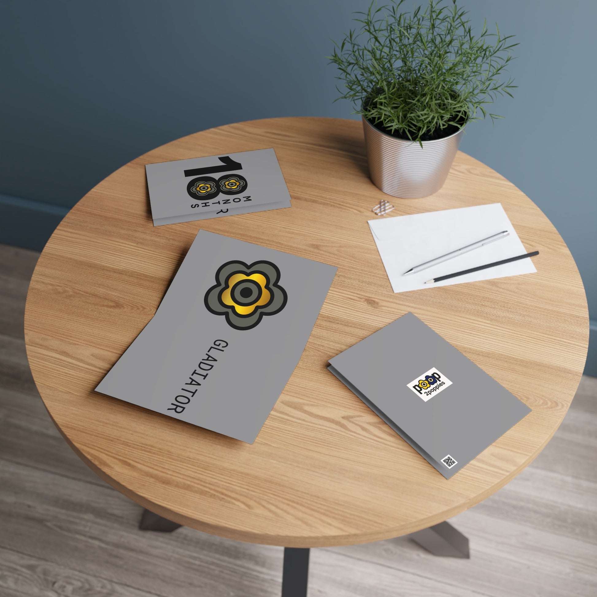 P🌺🌺P2Poppies 18 Months Milestone Greeting Card