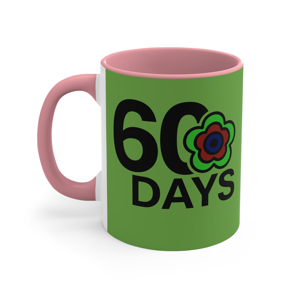 P🌺🌺P2Poppies 60 Days – Motivational Recovery Mug