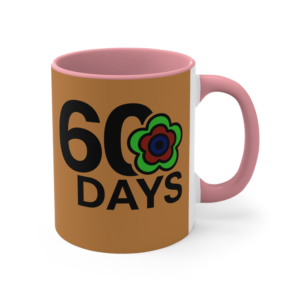 P🌺🌺P2Poppies 60 Days – Motivational Recovery Mug