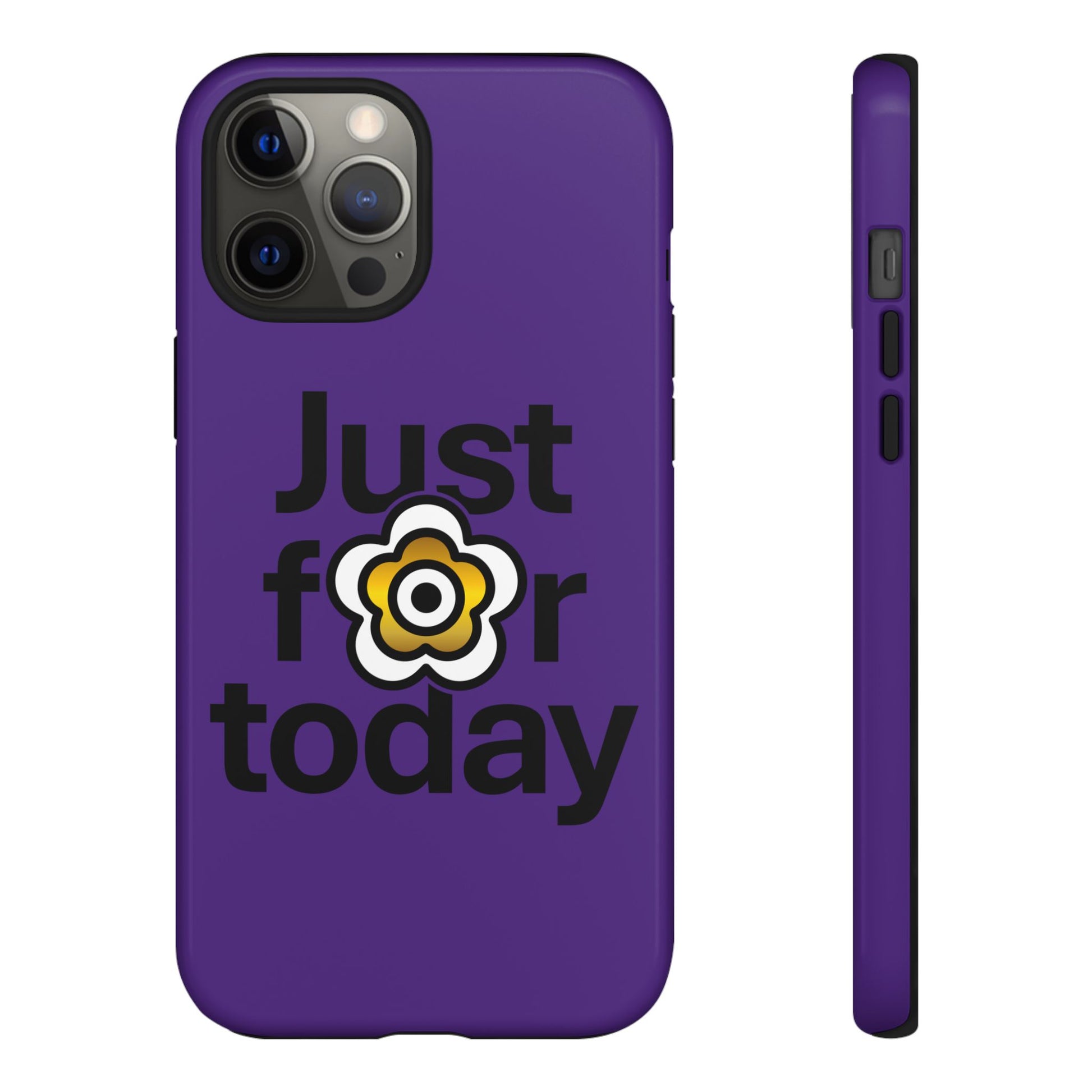 P🌺🌺P2Poppies Just for Today i-Phone Case – Inspirational Recovery Protection