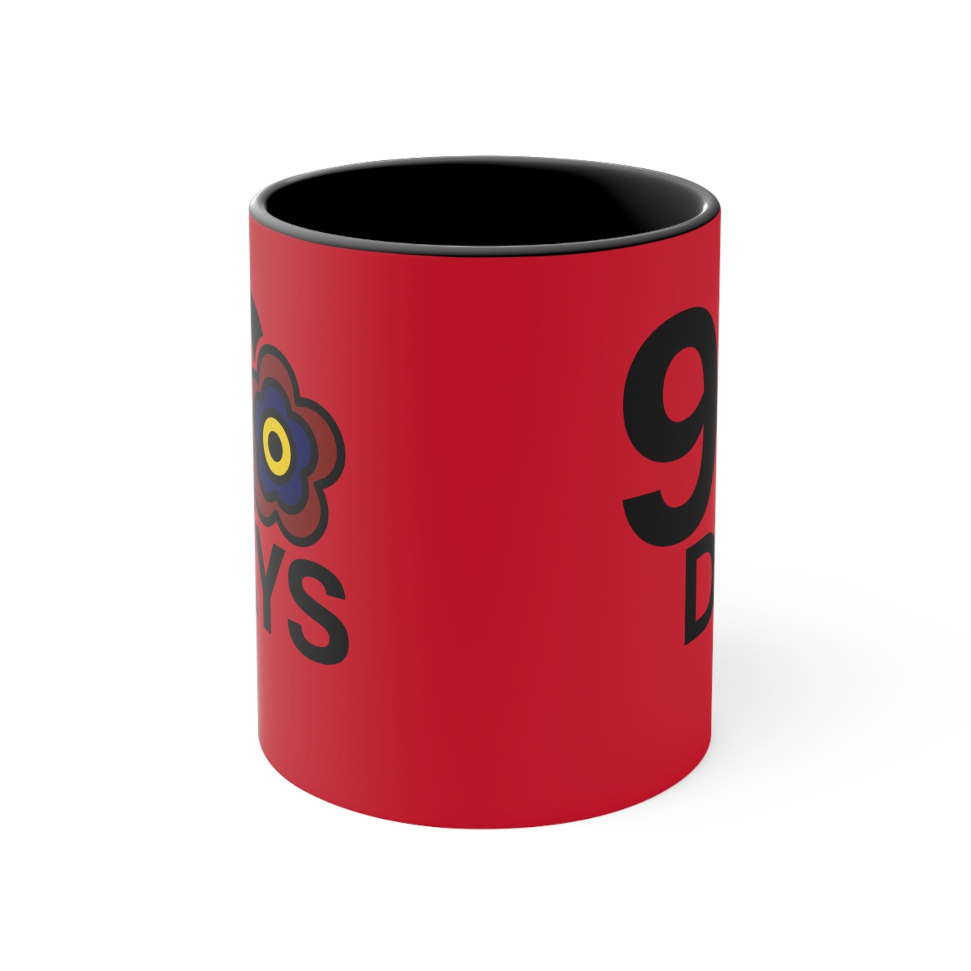 P🌺🌺P2Poppies 90 Days – Motivational Recovery Mug