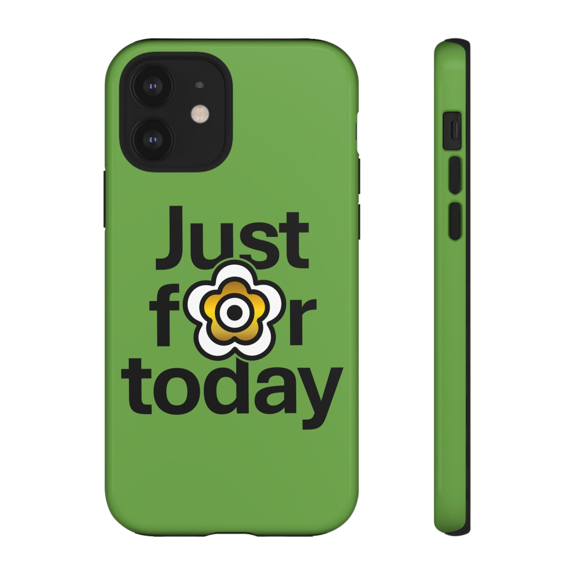 P🌺🌺P2Poppies Just for Today i-Phone Case – Inspirational Recovery Protection