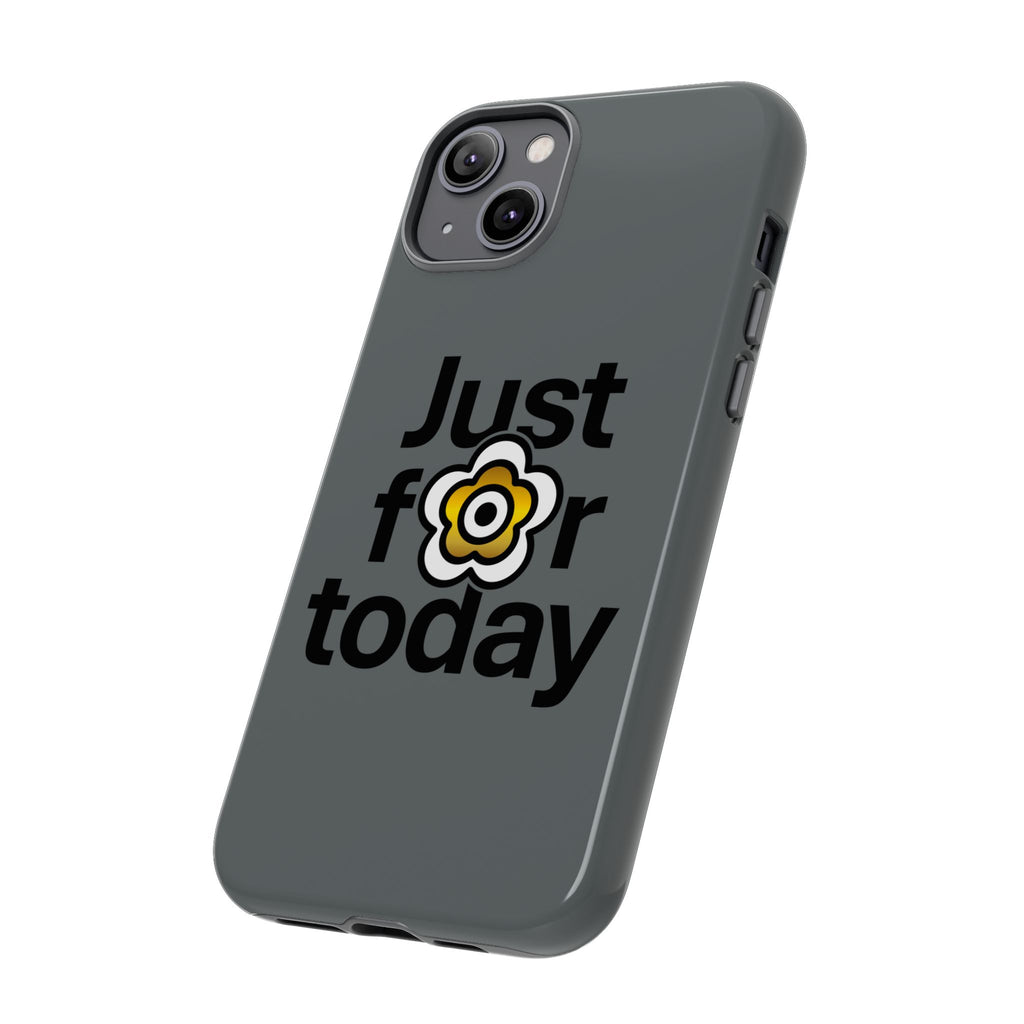 P🌺🌺P2Poppies Just for Today i-Phone Case – Inspirational Recovery Protection