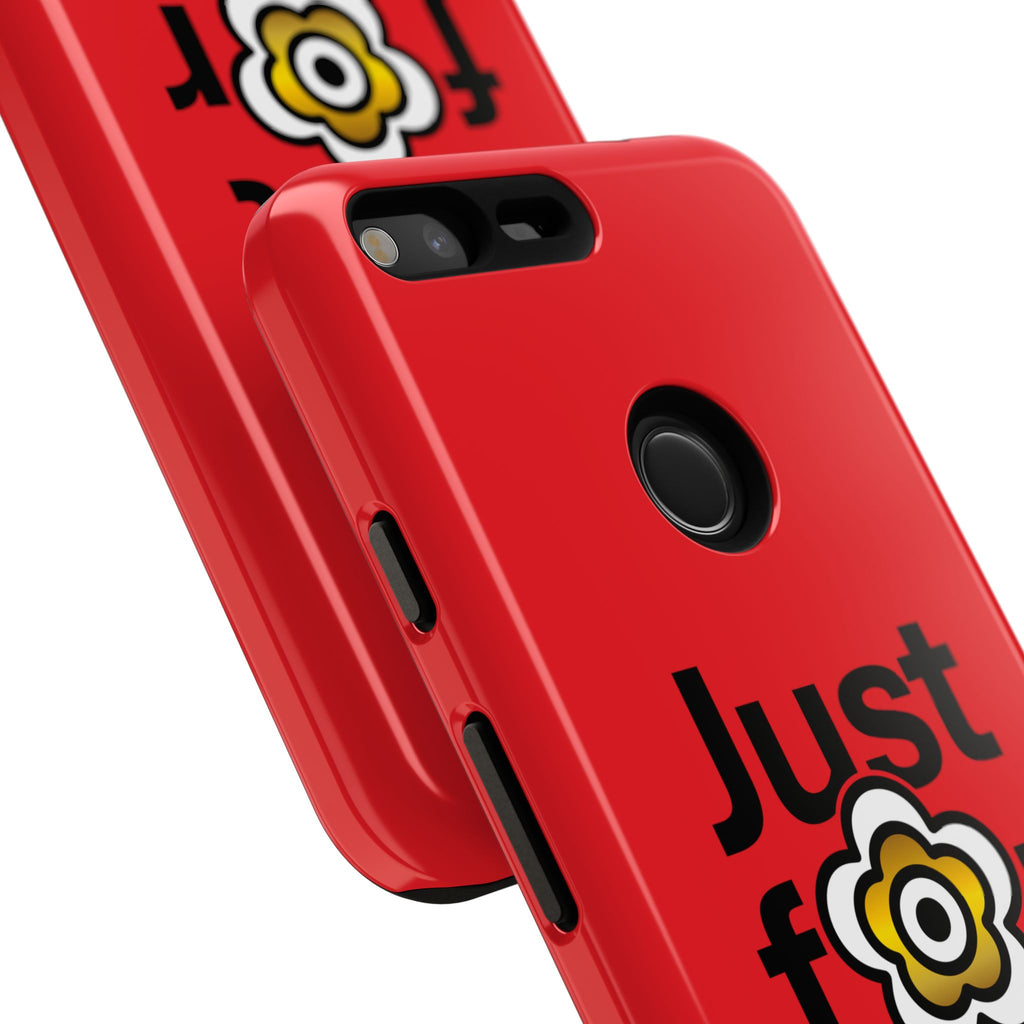 P🌺🌺P2Poppies Just for Today Google Phone Case – Inspirational Recovery Protection