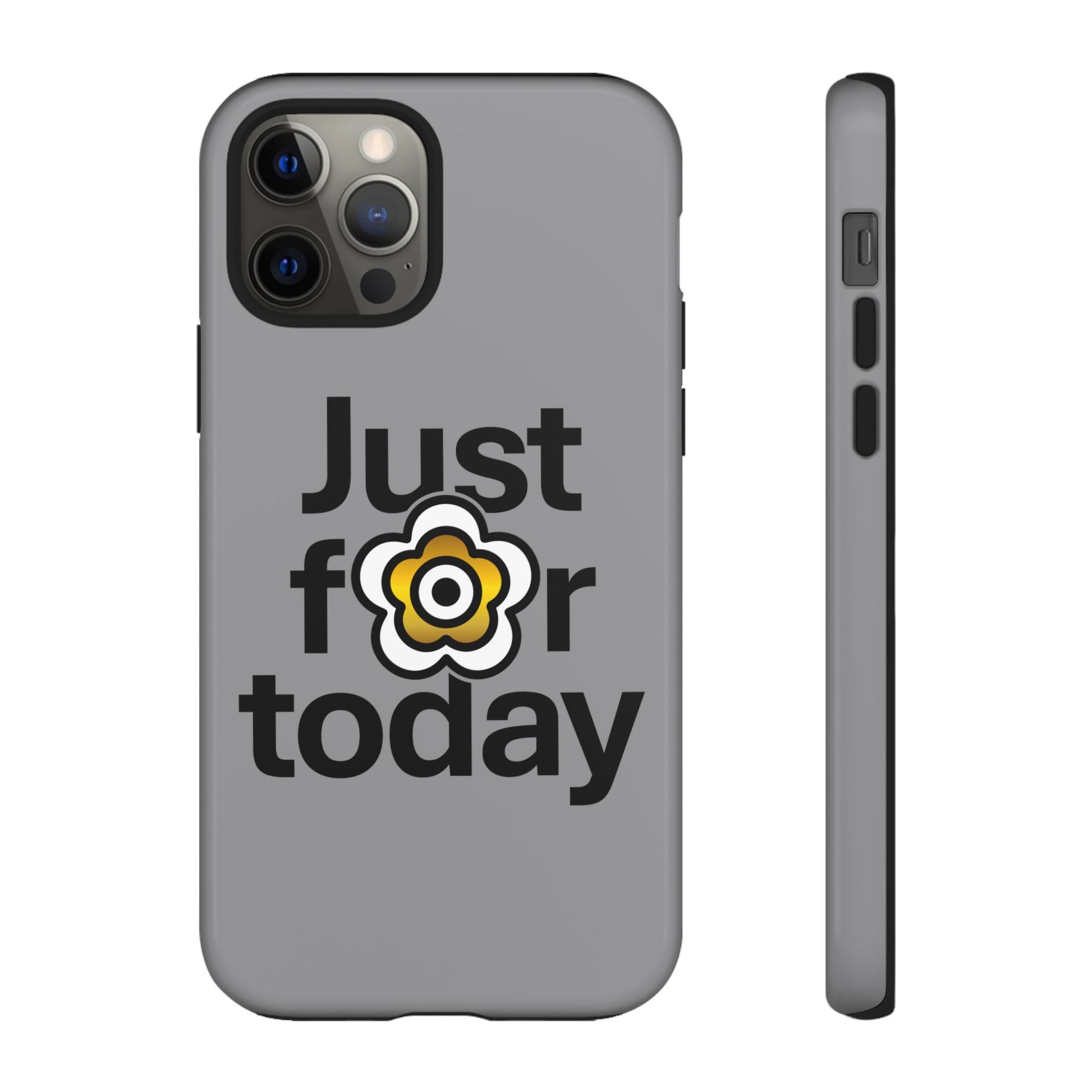 P🌺🌺P2Poppies Just for Today i-Phone Case – Inspirational Recovery Protection