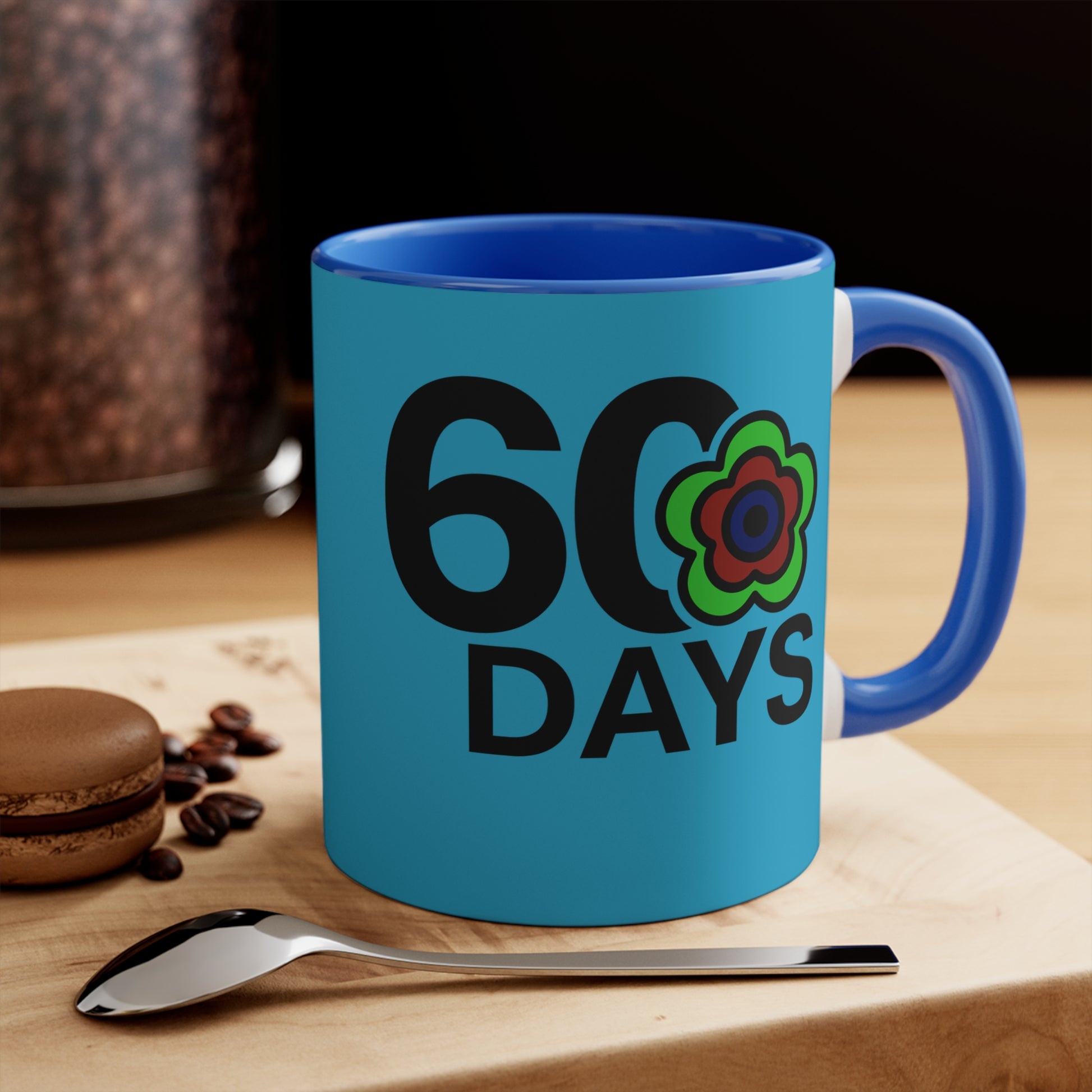 P🌺🌺P2Poppies 60 Days – Motivational Recovery Mug