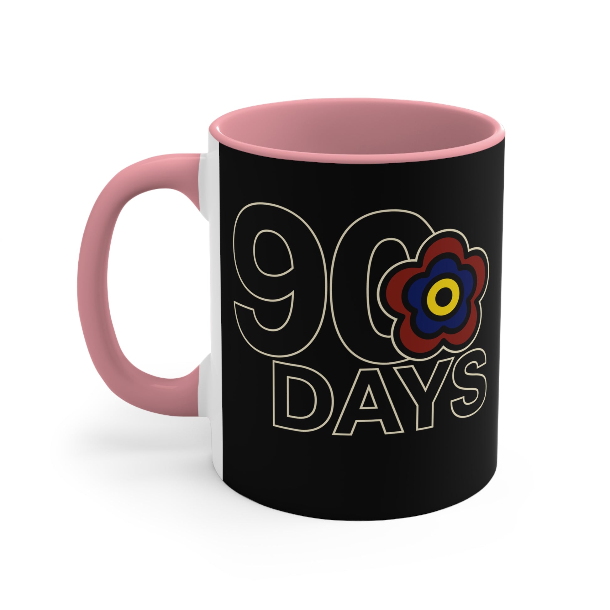 P🌺🌺P2Poppies 90 Days – Motivational Recovery Mug