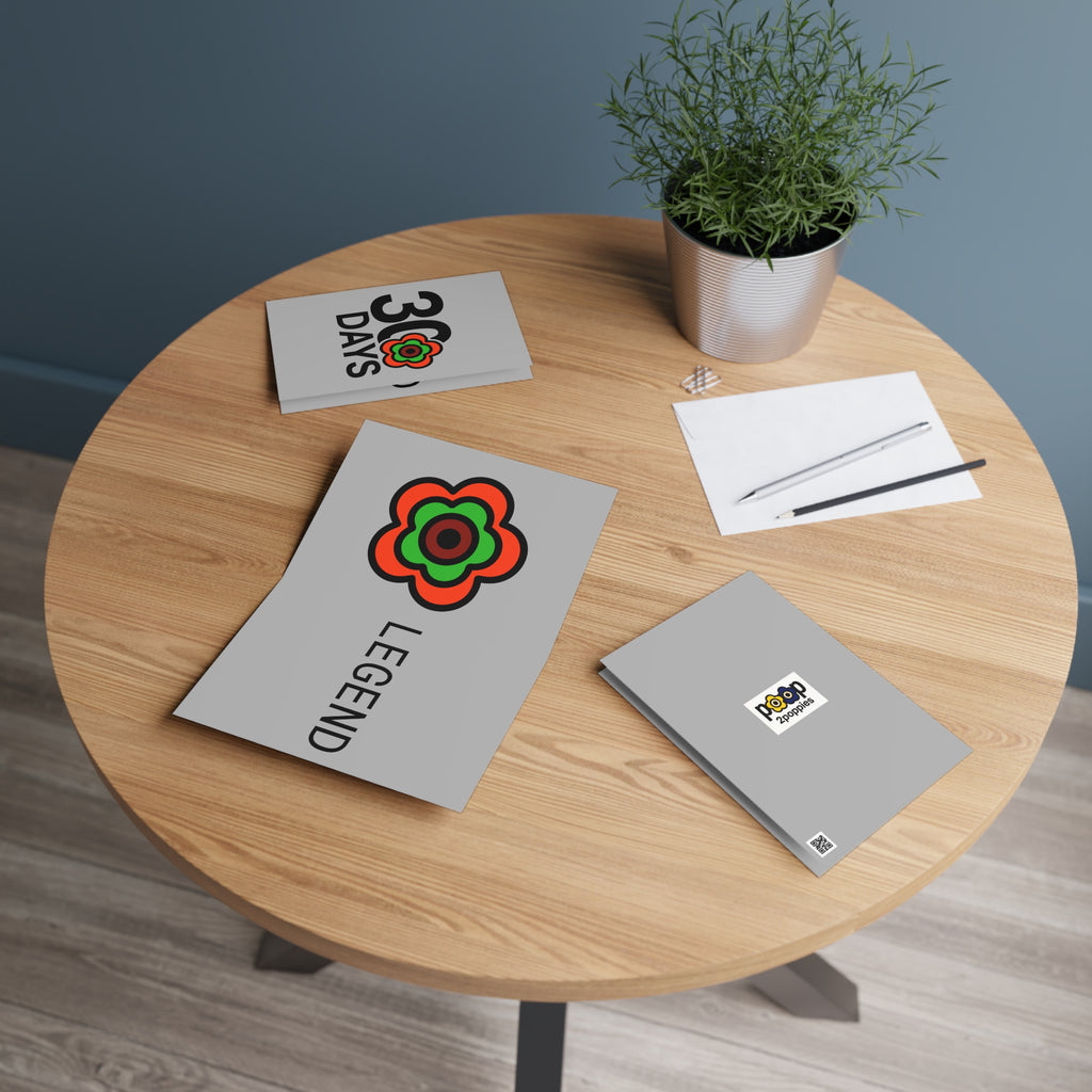 P🌺🌺P2Poppies 30 Days Milestone Greeting Card