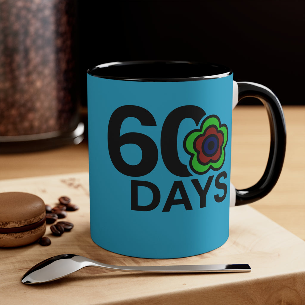 P🌺🌺P2Poppies 60 Days – Motivational Recovery Mug