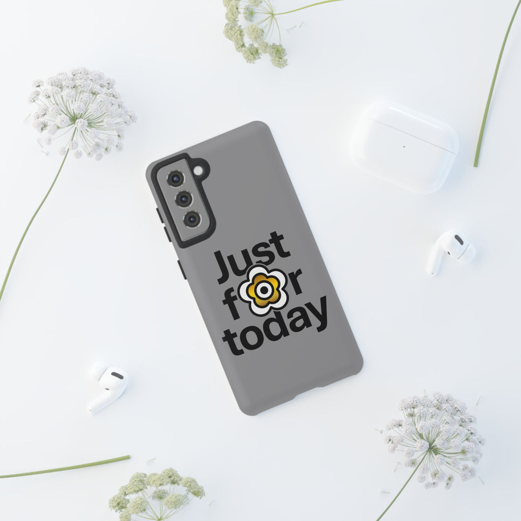 P🌺🌺P2Poppies Just for Today Samsung Phone Case – Inspirational Recovery Protection