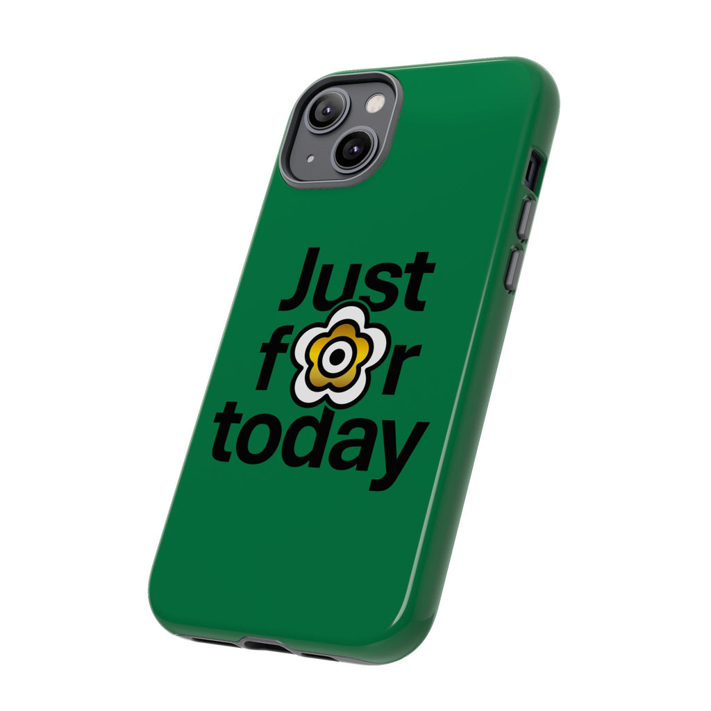 P🌺🌺P2Poppies Just for Today i-Phone Case – Inspirational Recovery Protection