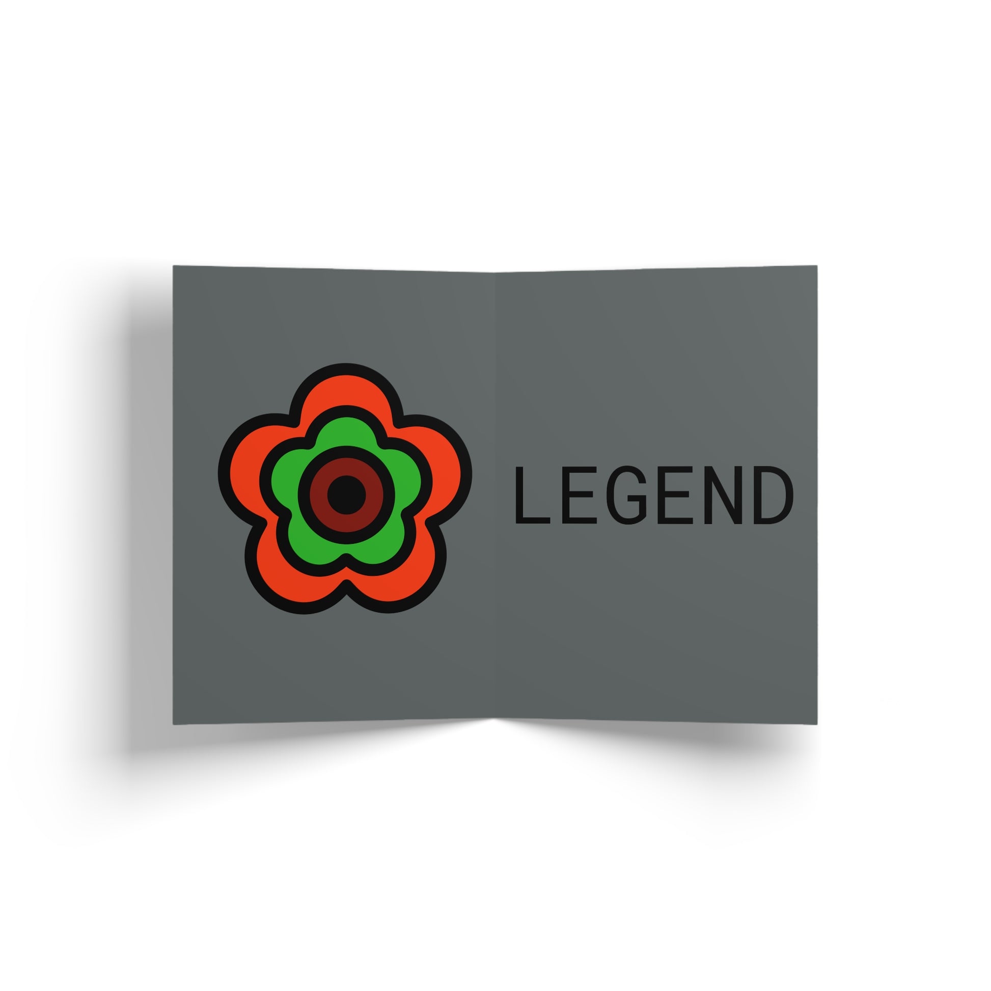 P🌺🌺P2Poppies 30 Days Milestone Greeting Card