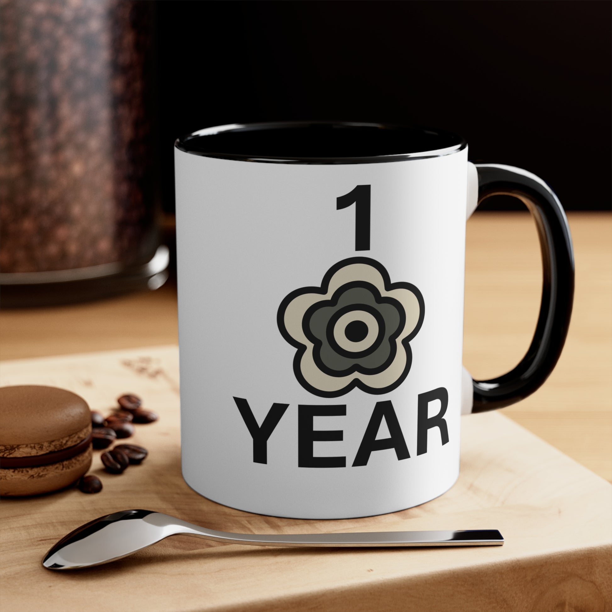 P🌺🌺P2Poppies 1 Year – Motivational Recovery Mug