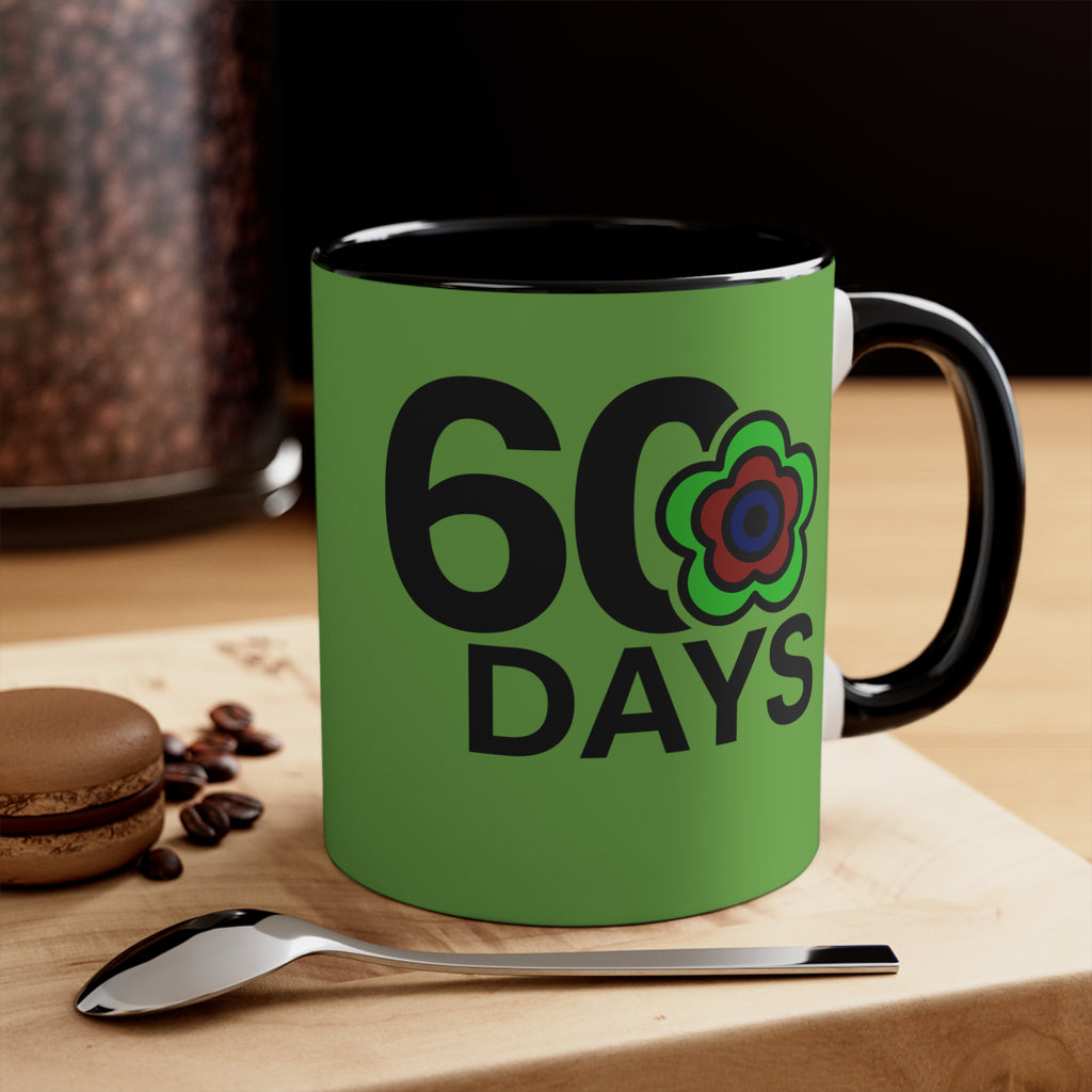 P🌺🌺P2Poppies 60 Days – Motivational Recovery Mug