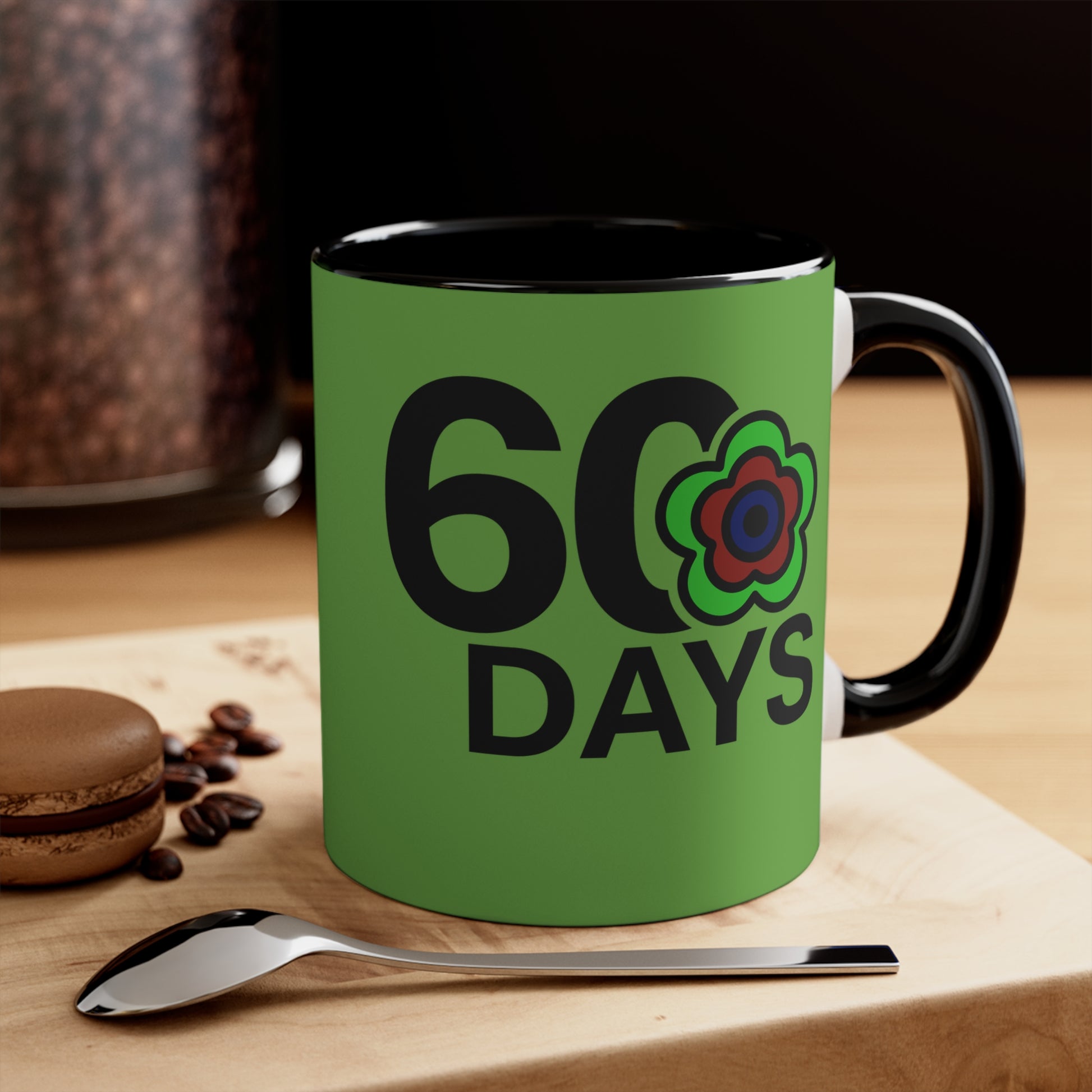 P🌺🌺P2Poppies 60 Days – Motivational Recovery Mug