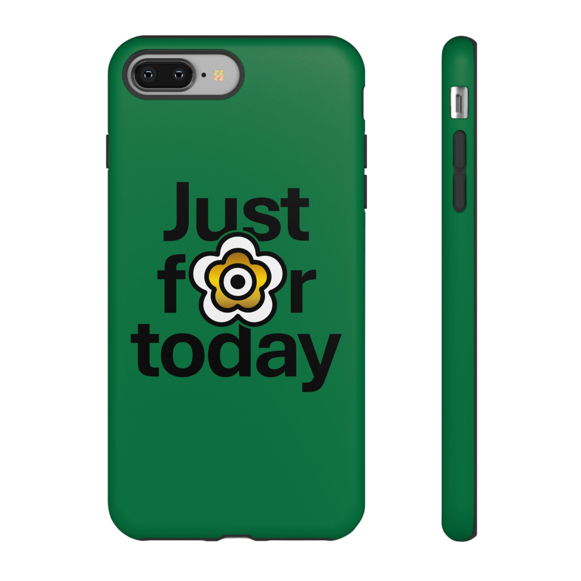 P🌺🌺P2Poppies Just for Today i-Phone Case – Inspirational Recovery Protection