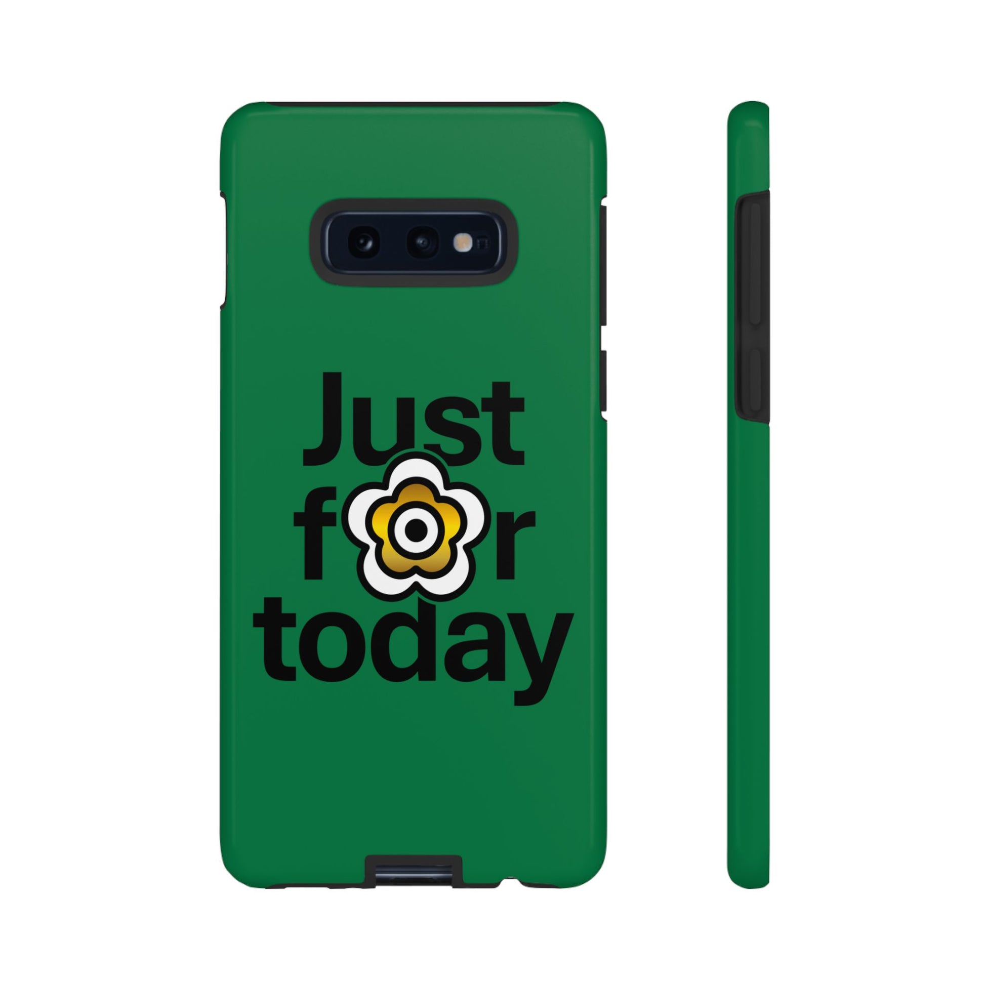 P🌺🌺P2Poppies Just for Today Samsung Phone Case – Inspirational Recovery Protection