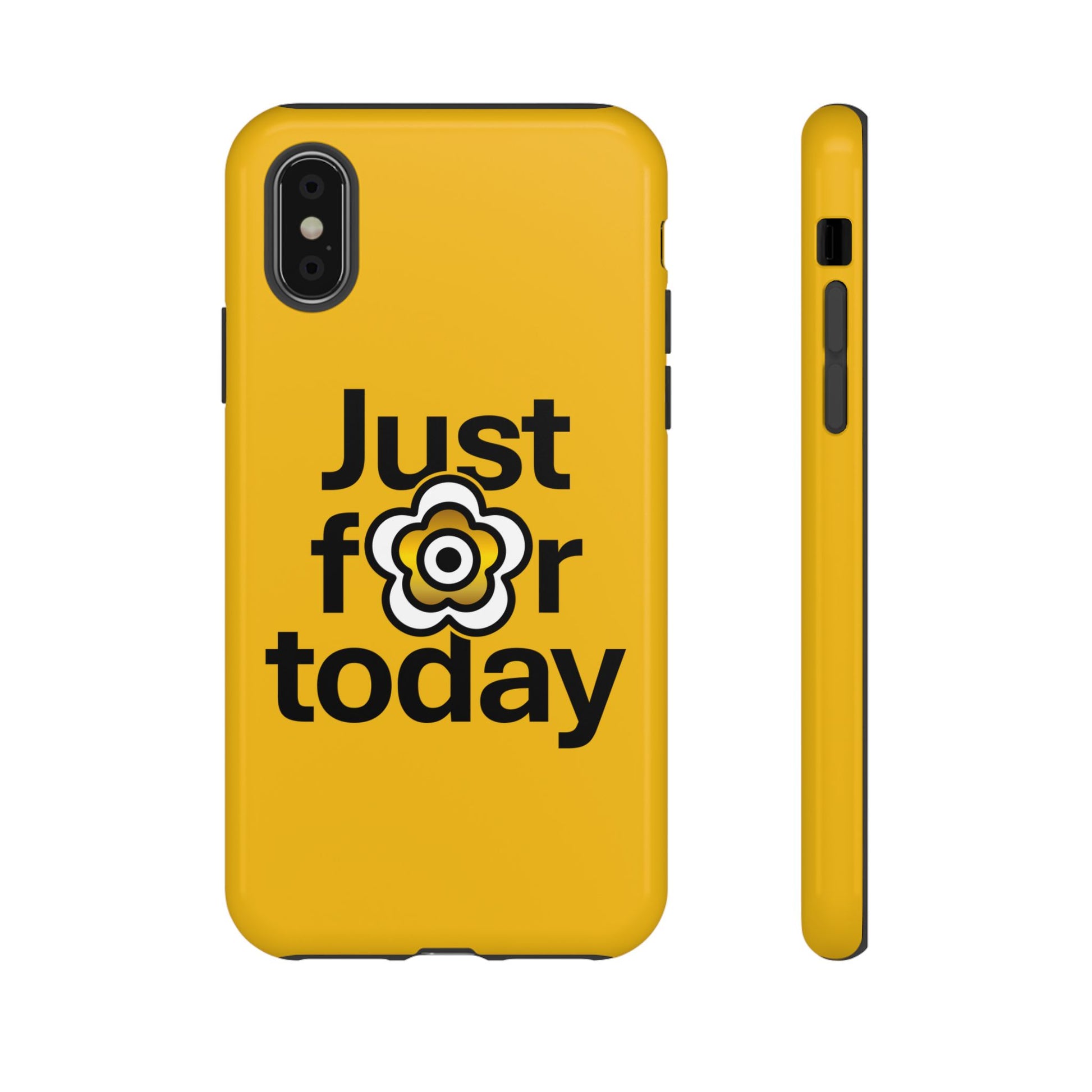 P🌺🌺P2Poppies Just for Today i-Phone Case – Inspirational Recovery Protection