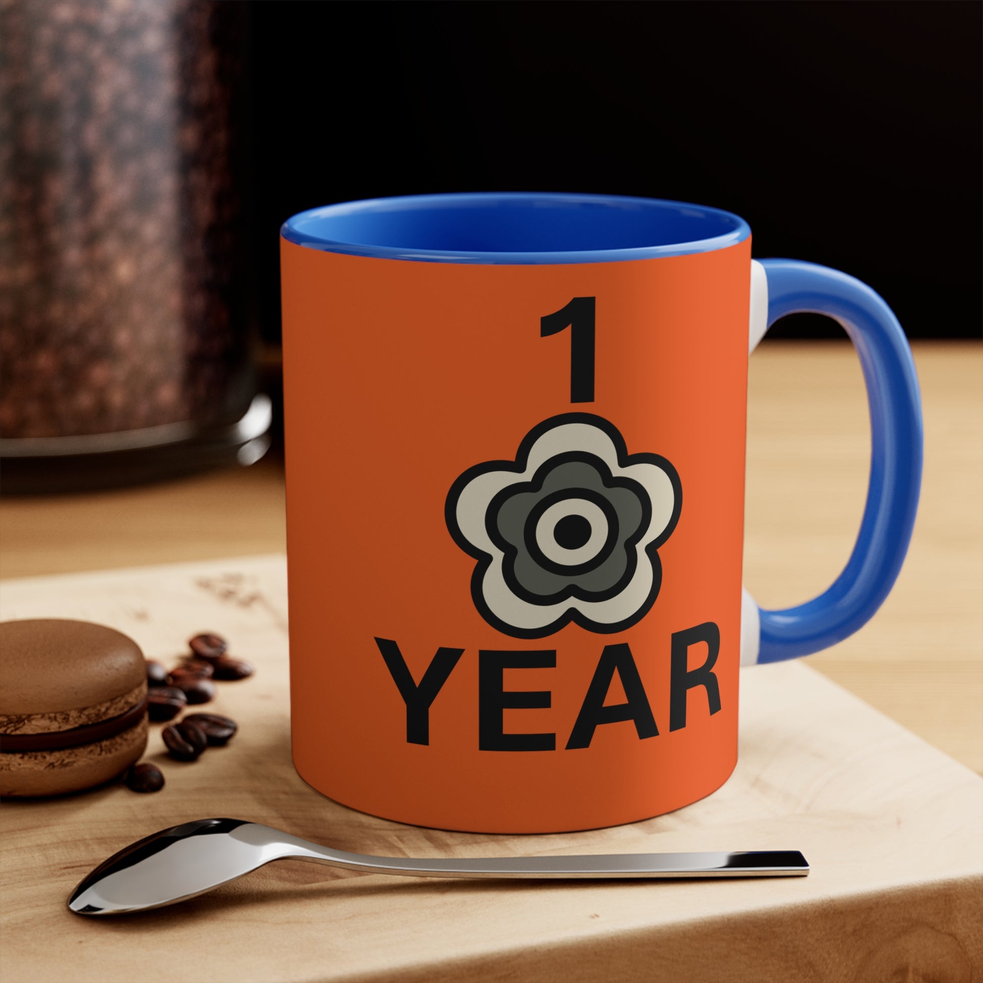 P🌺🌺P2Poppies 1 Year – Motivational Recovery Mug