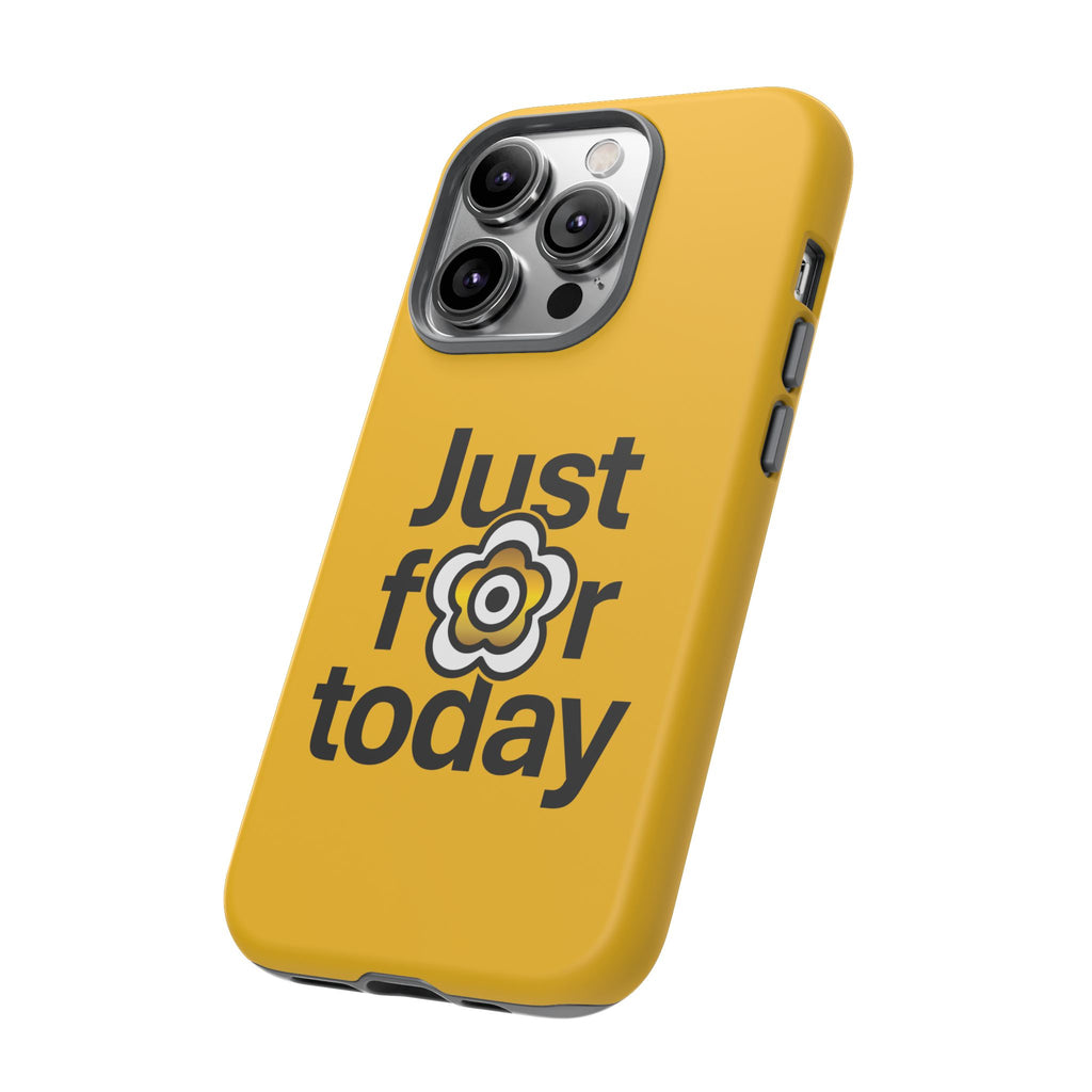 P🌺🌺P2Poppies Just for Today i-Phone Case – Inspirational Recovery Protection