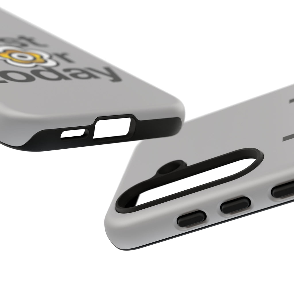 P🌺🌺P2Poppies Just for Today Samsung Phone Case – Inspirational Recovery Protection