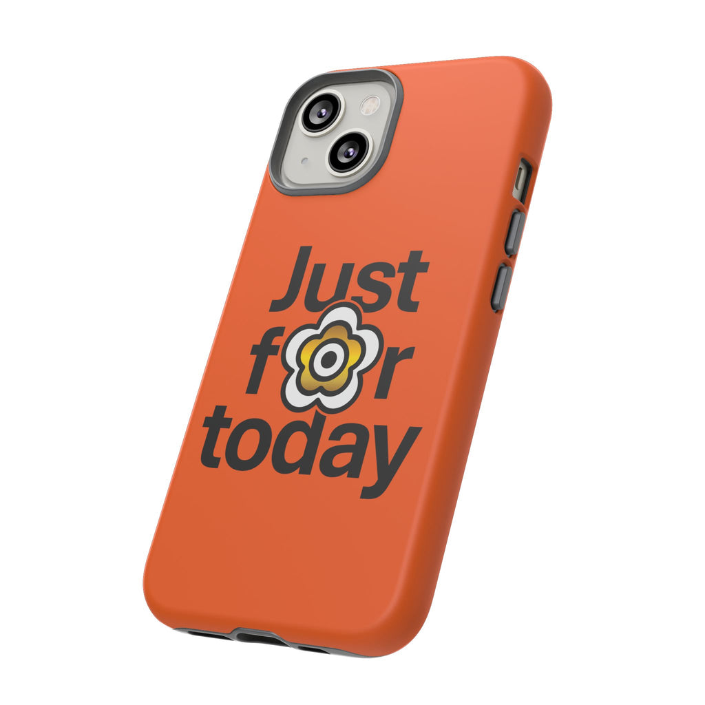 P🌺🌺P2Poppies Just for Today i-Phone Case – Inspirational Recovery Protection