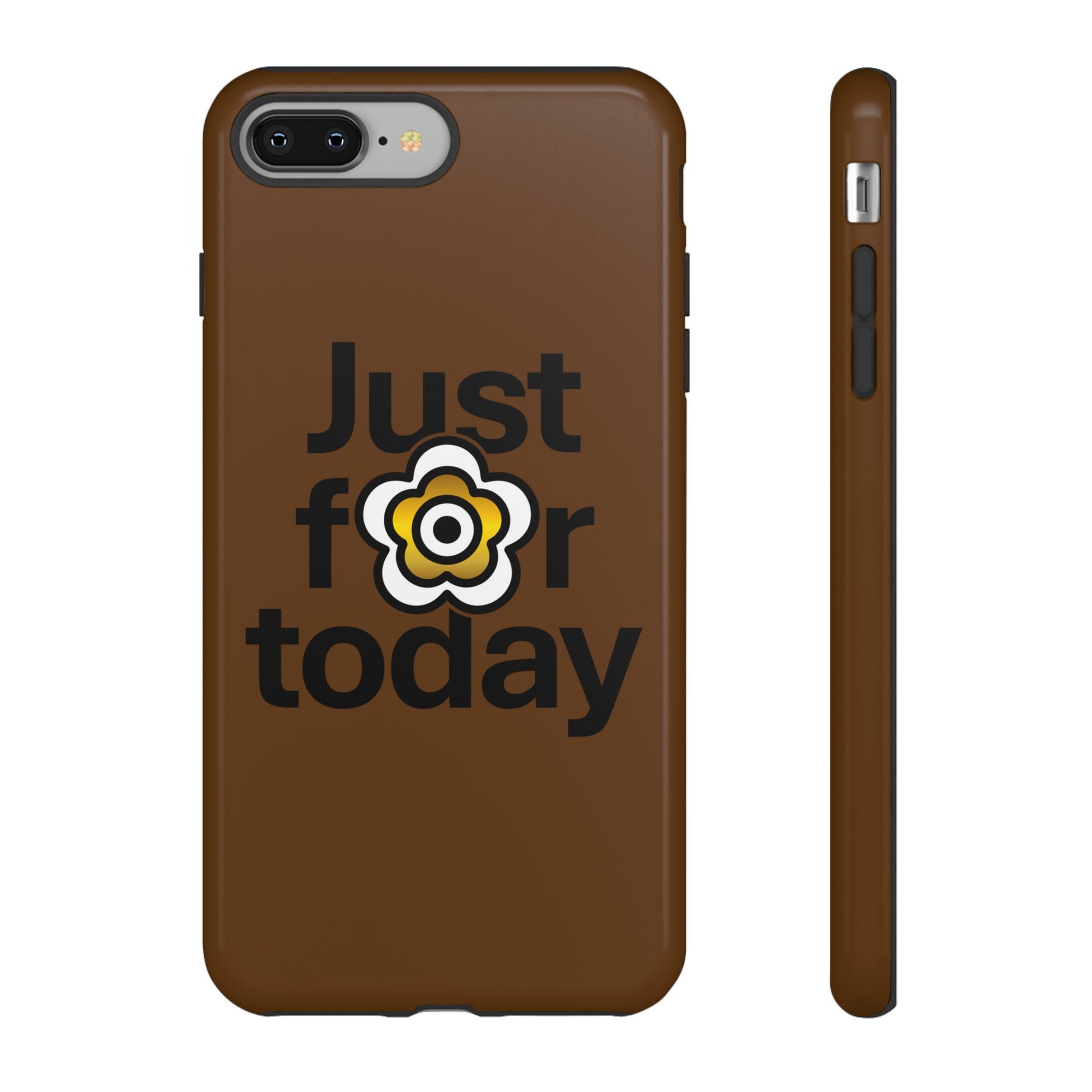 P🌺🌺P2Poppies Just for Today i-Phone Case – Inspirational Recovery Protection