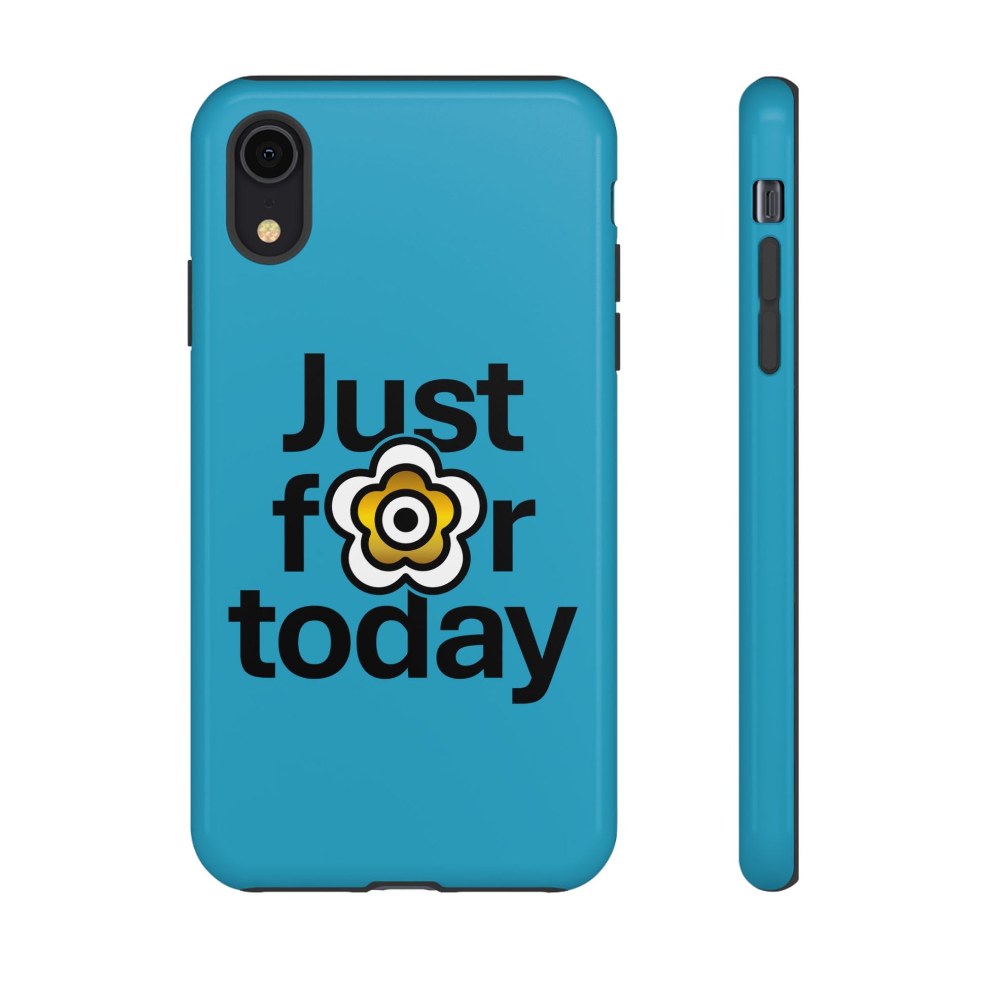 P🌺🌺P2Poppies Just for Today i-Phone Case – Inspirational Recovery Protection