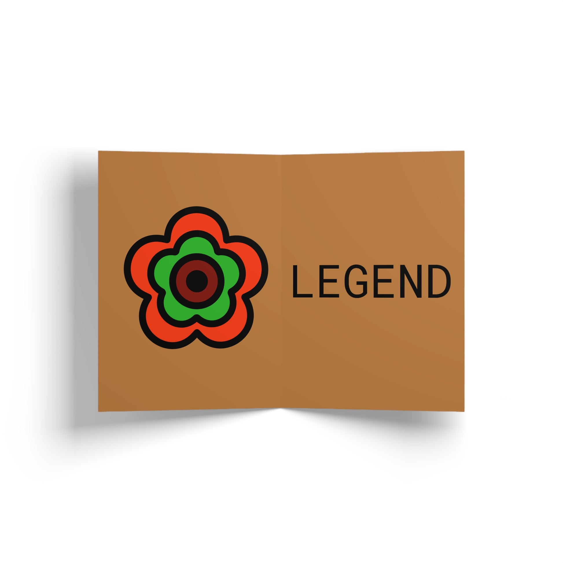 P🌺🌺P2Poppies 30 Days Milestone Greeting Card