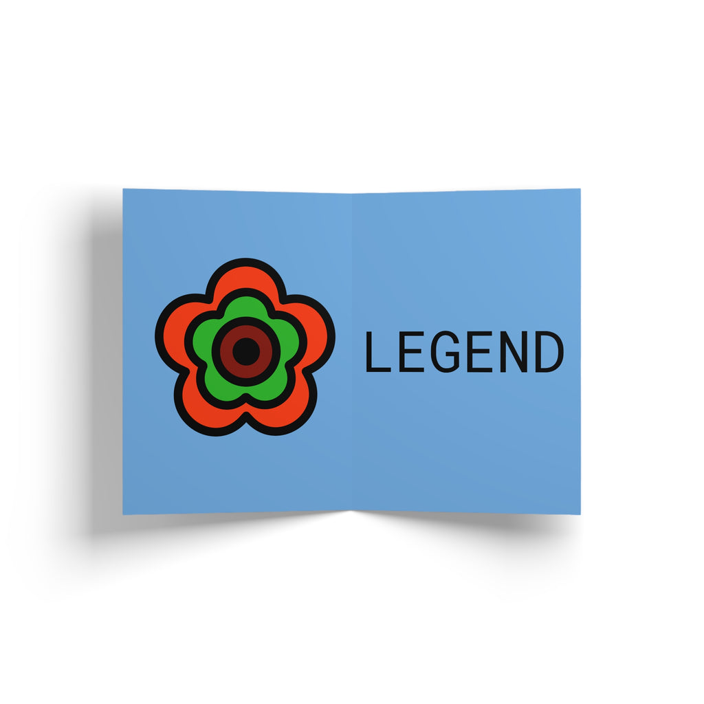 P🌺🌺P2Poppies 30 Days Milestone Greeting Card