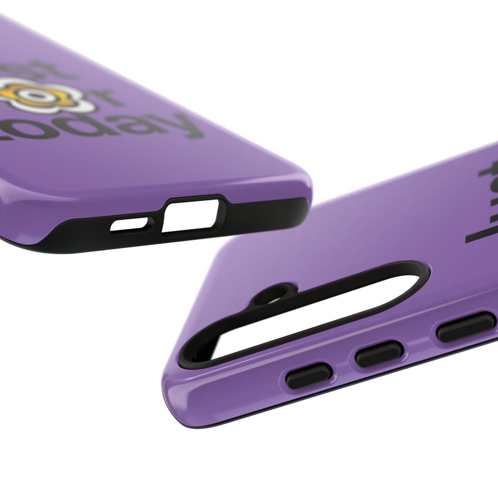 P🌺🌺P2Poppies Just for Today Samsung Phone Case – Inspirational Recovery Protection