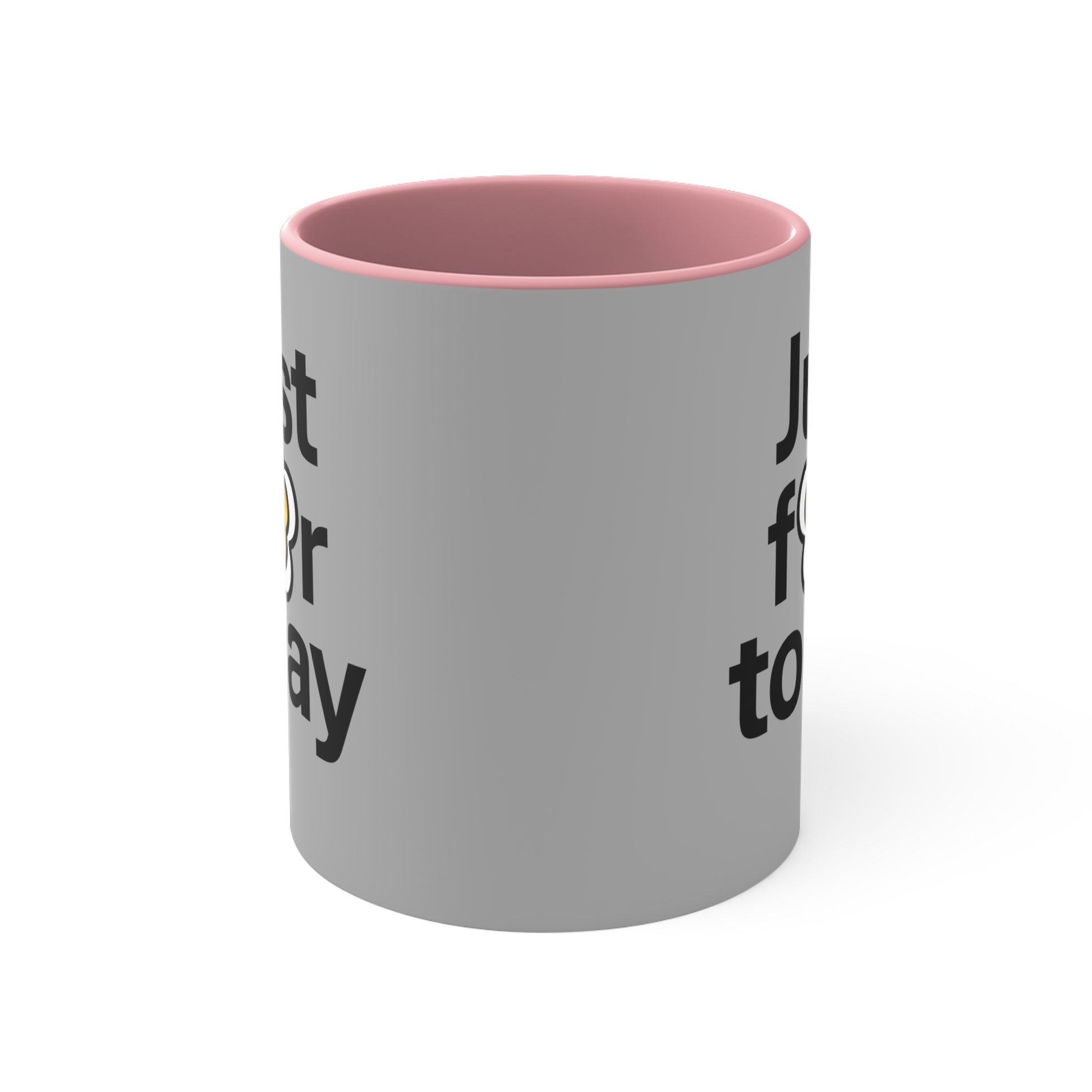 P🌺🌺P2Poppies Just for Today – Motivational Recovery Mug