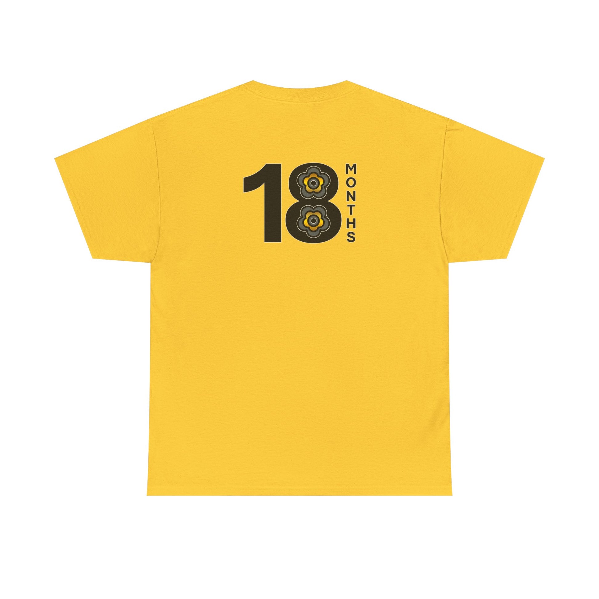 P🌺🌺P2Poppies 18 Months Sober – Motivational Recovery T-Shirt