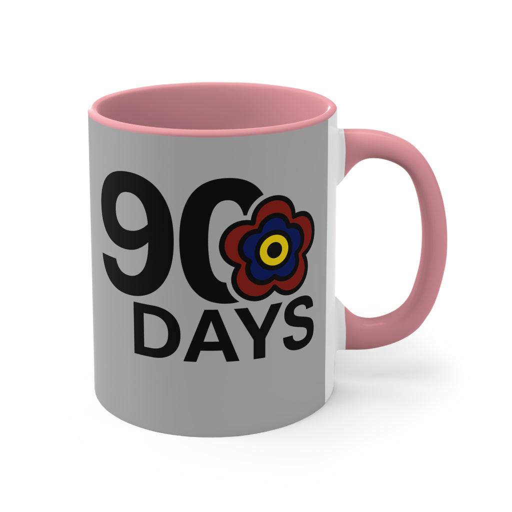 P🌺🌺P2Poppies 90 Days – Motivational Recovery Mug