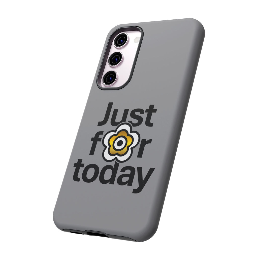 P🌺🌺P2Poppies Just for Today Samsung Phone Case – Inspirational Recovery Protection