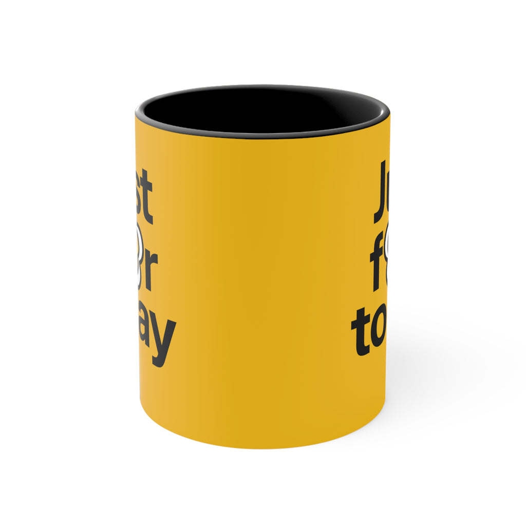 P🌺🌺P2Poppies Just for Today – Motivational Recovery Mug